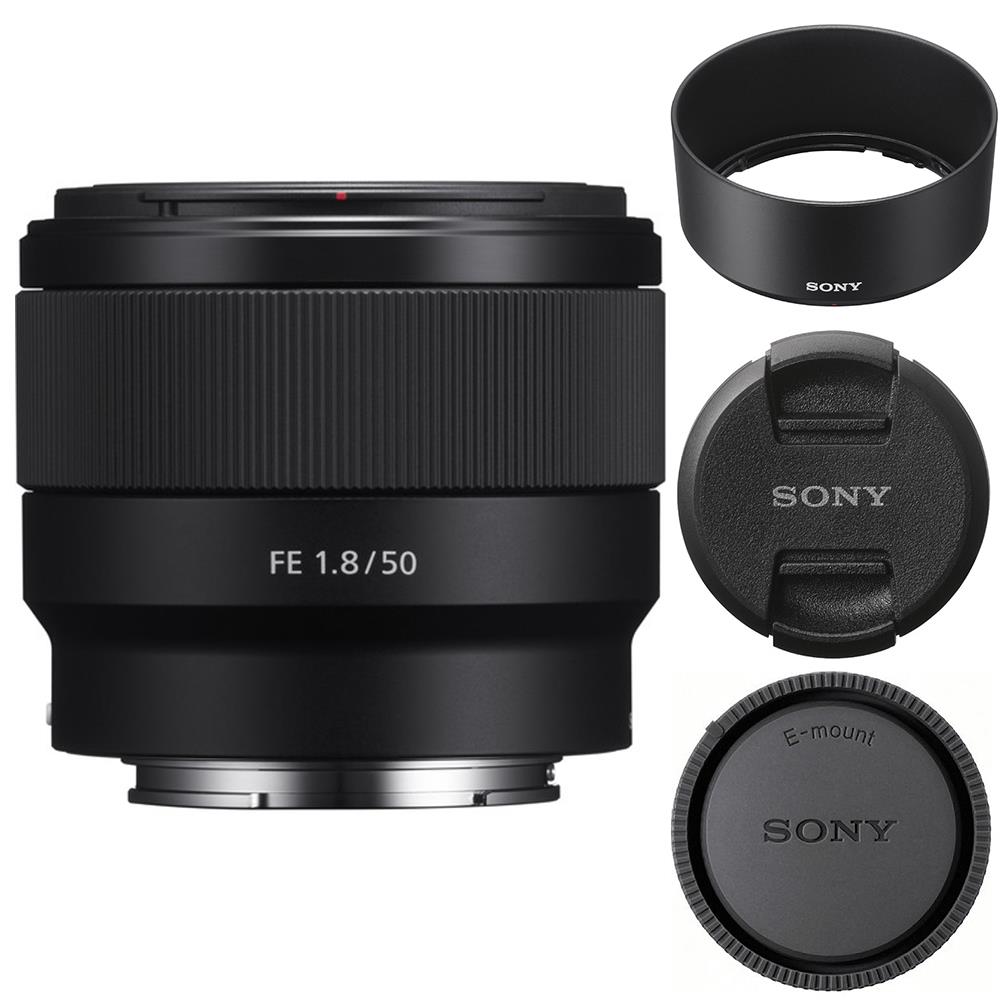 Sony Alpha A7 III Digital Camera with FE 50mm f/1.8 Lens