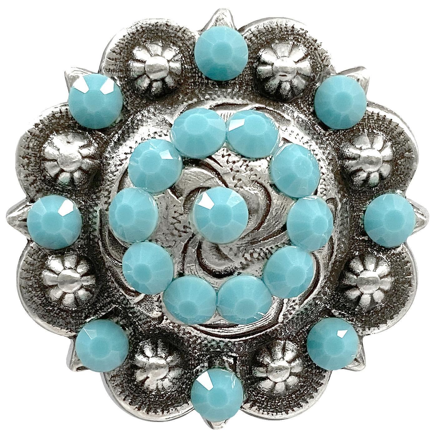 Saddle Tack Bling Rhinestone Crystal Conchos assembled in the U.S - Picture 33 of 56