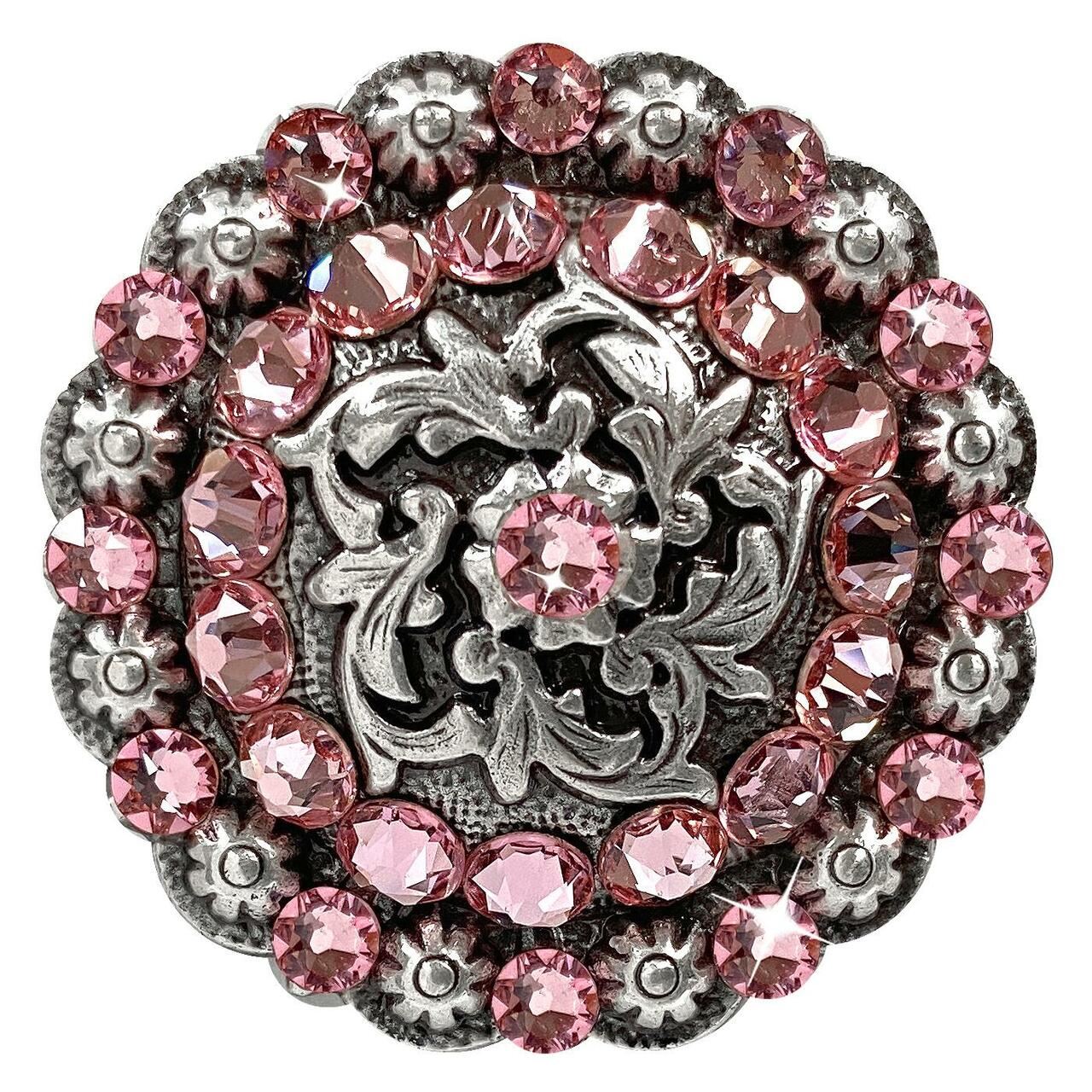 Antique Coloma Rhinestone Crystal Concho Designed and assembled in the U.S - Picture 15 of 23