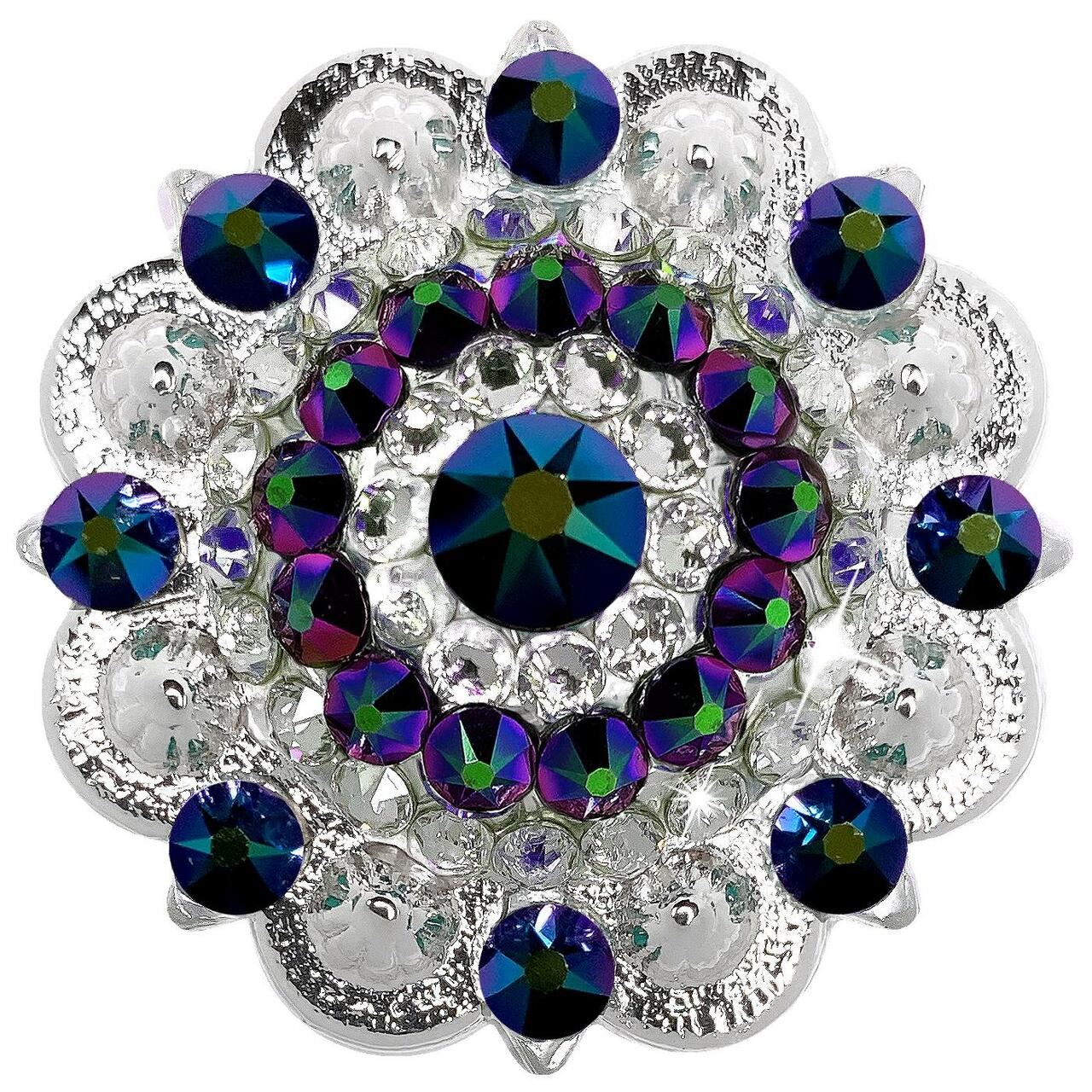 Saddle Tack Bling Rhinestone Crystal Conchos assembled in the U.S - Picture 47 of 56