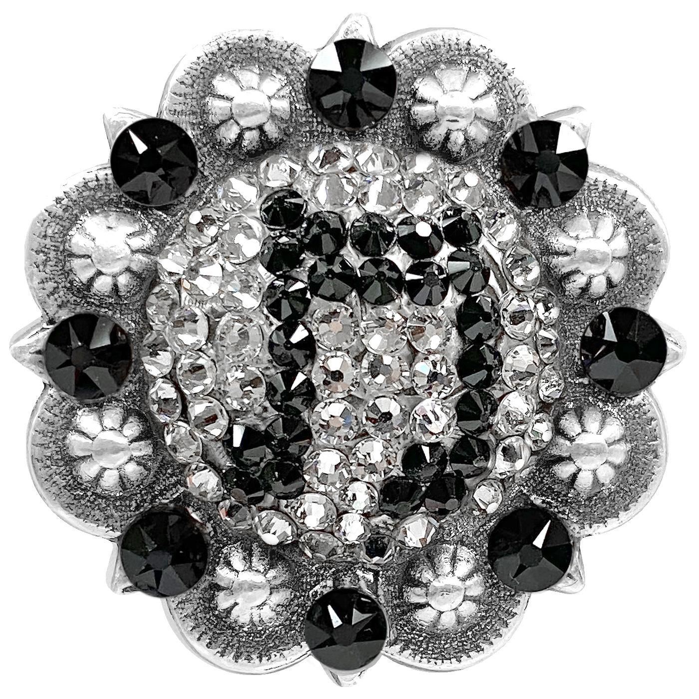 Saddle Tack Bling Rhinestone Crystal Conchos assembled in the U.S - Picture 32 of 56
