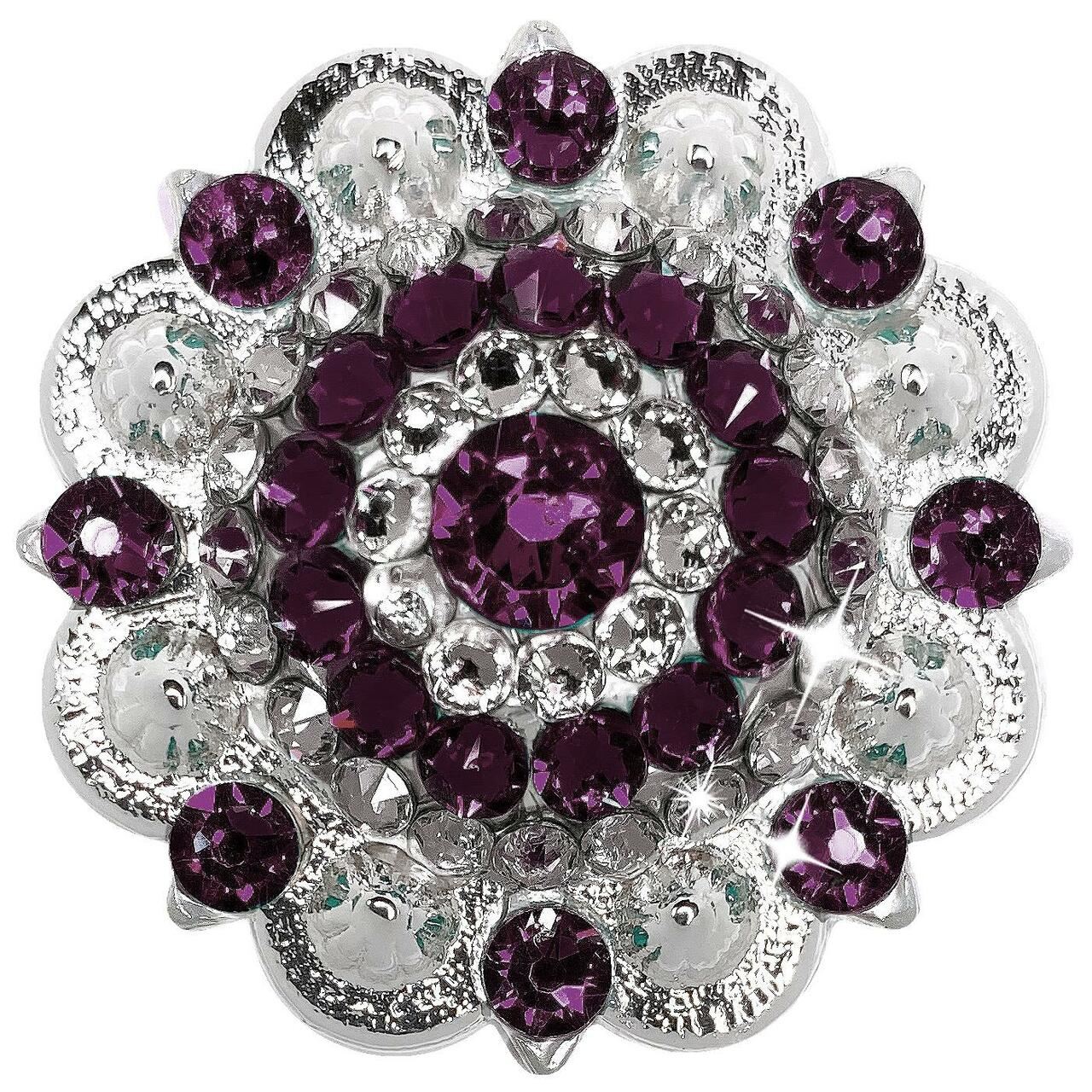 Saddle Tack Bling Rhinestone Crystal Conchos assembled in the U.S - Picture 40 of 56