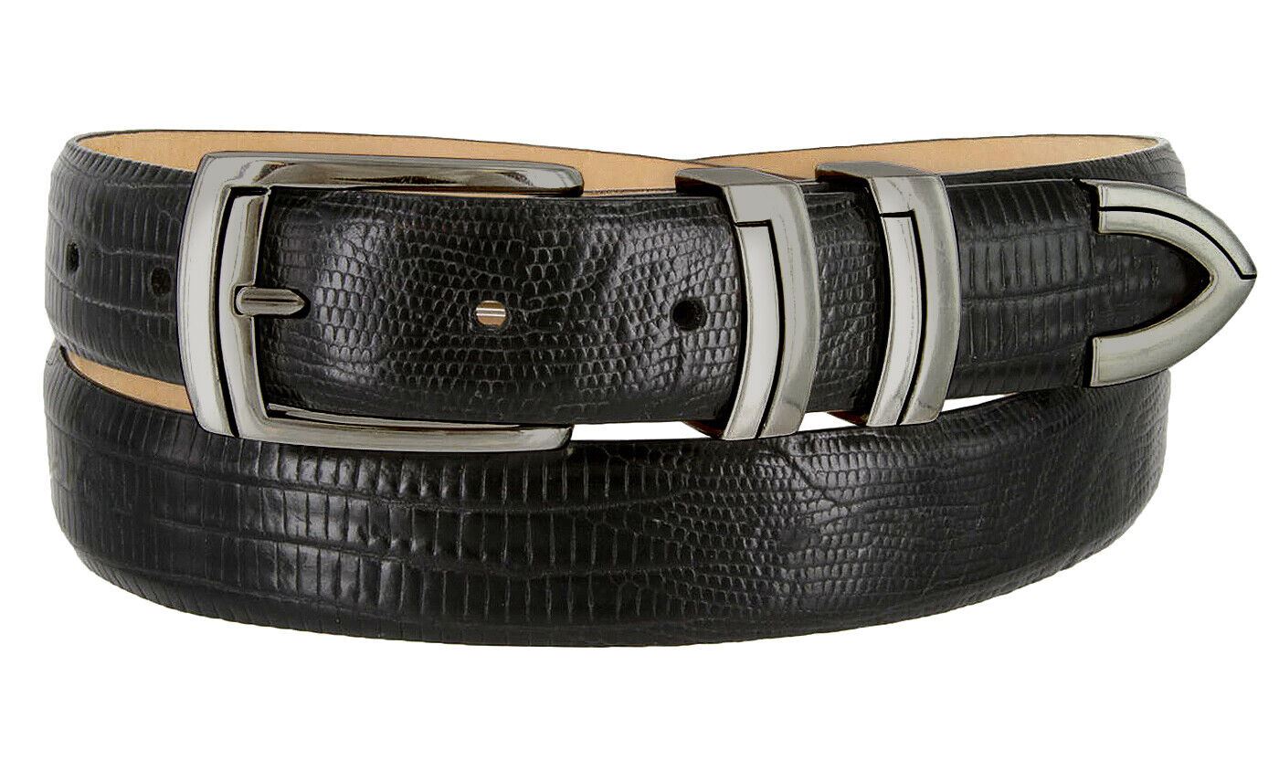 Genuine Full-Grain Cowhide Leather Lizard Embossed Designer  display picture 2