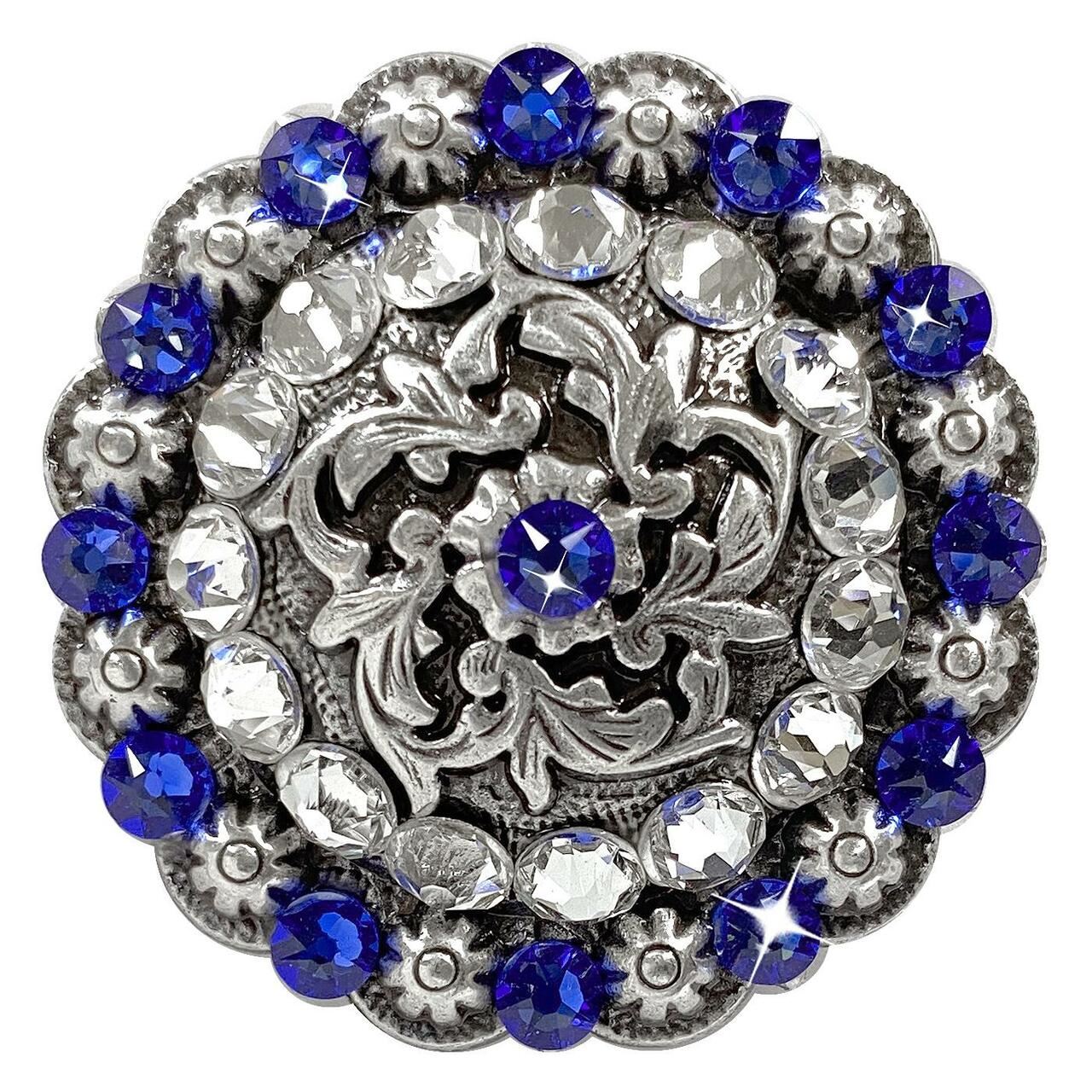 Antique Coloma Rhinestone Crystal Concho Designed and assembled in the U.S - Picture 11 of 23