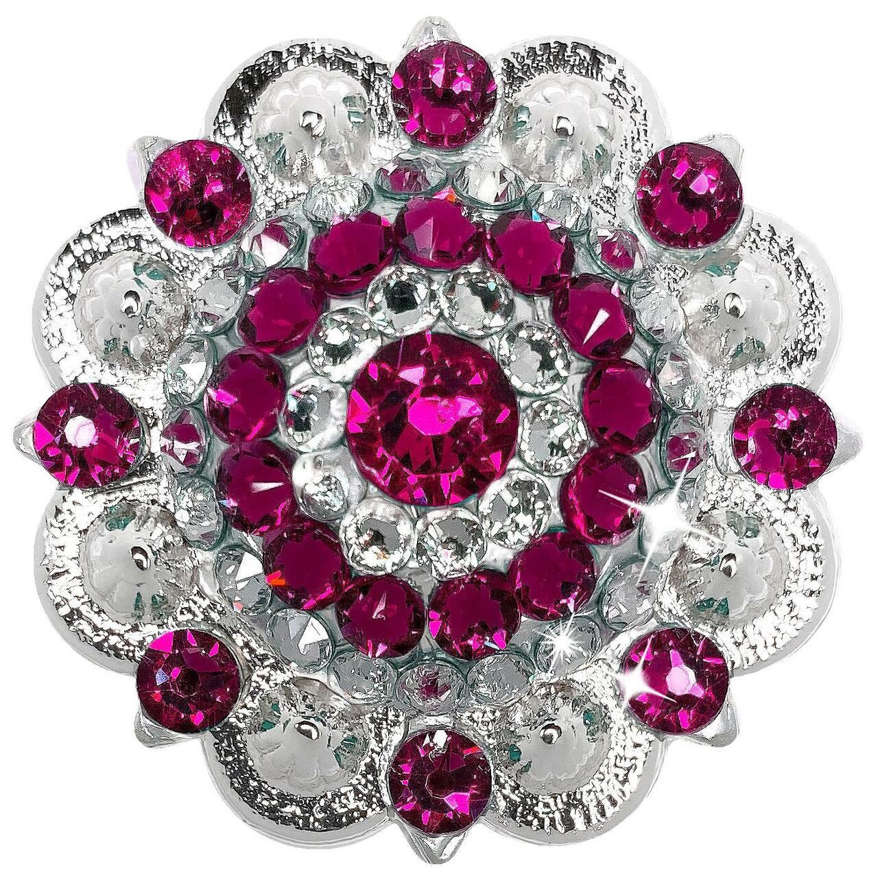 Saddle Tack Bling Rhinestone Crystal Conchos assembled in the U.S - Picture 43 of 56