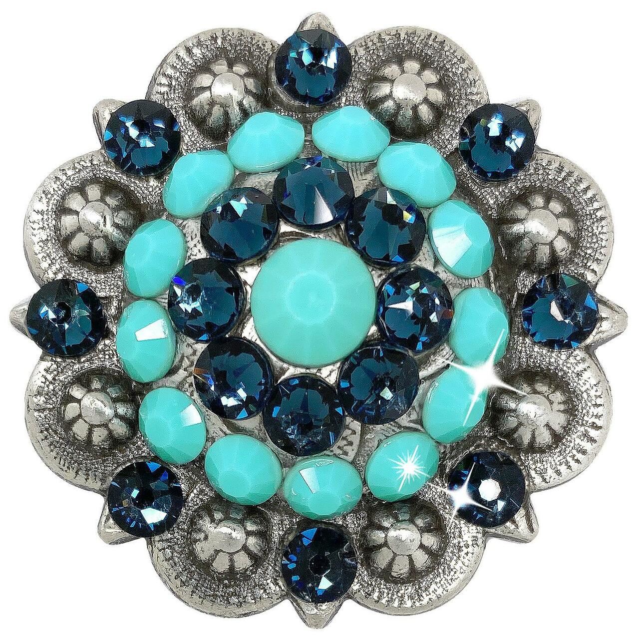 Saddle Tack Bling Rhinestone Crystal Conchos assembled in the U.S - Picture 34 of 56