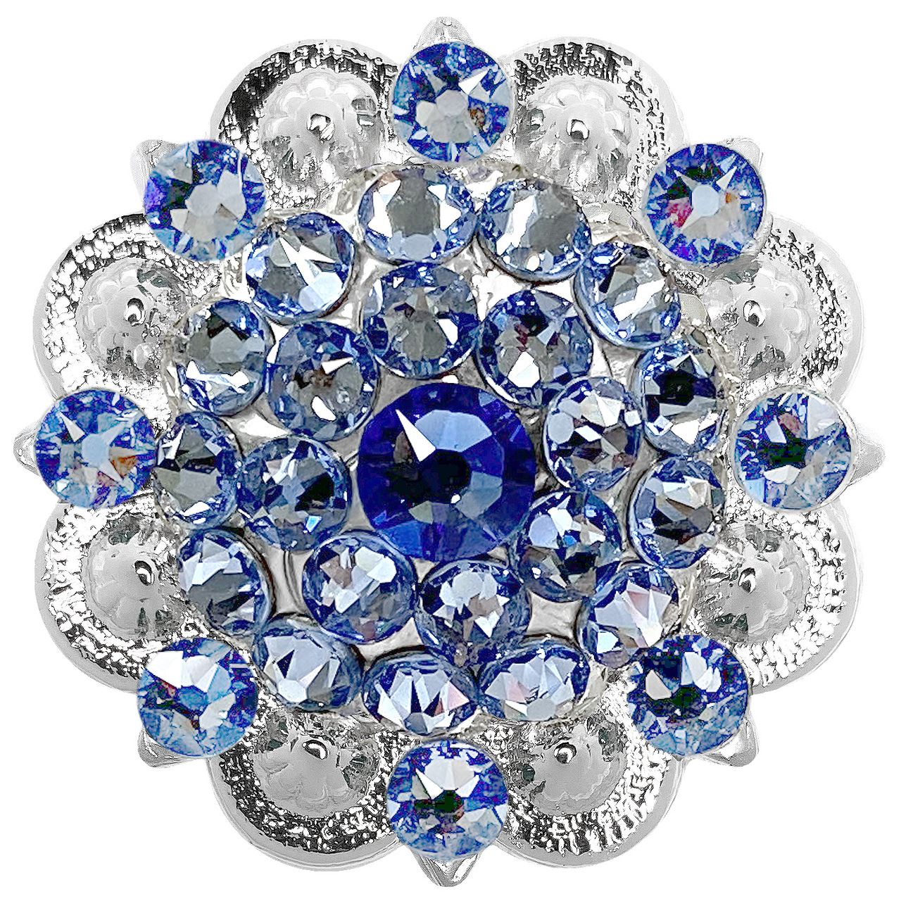 Saddle Tack Bling Rhinestone Crystal Conchos assembled in the U.S - Picture 51 of 56
