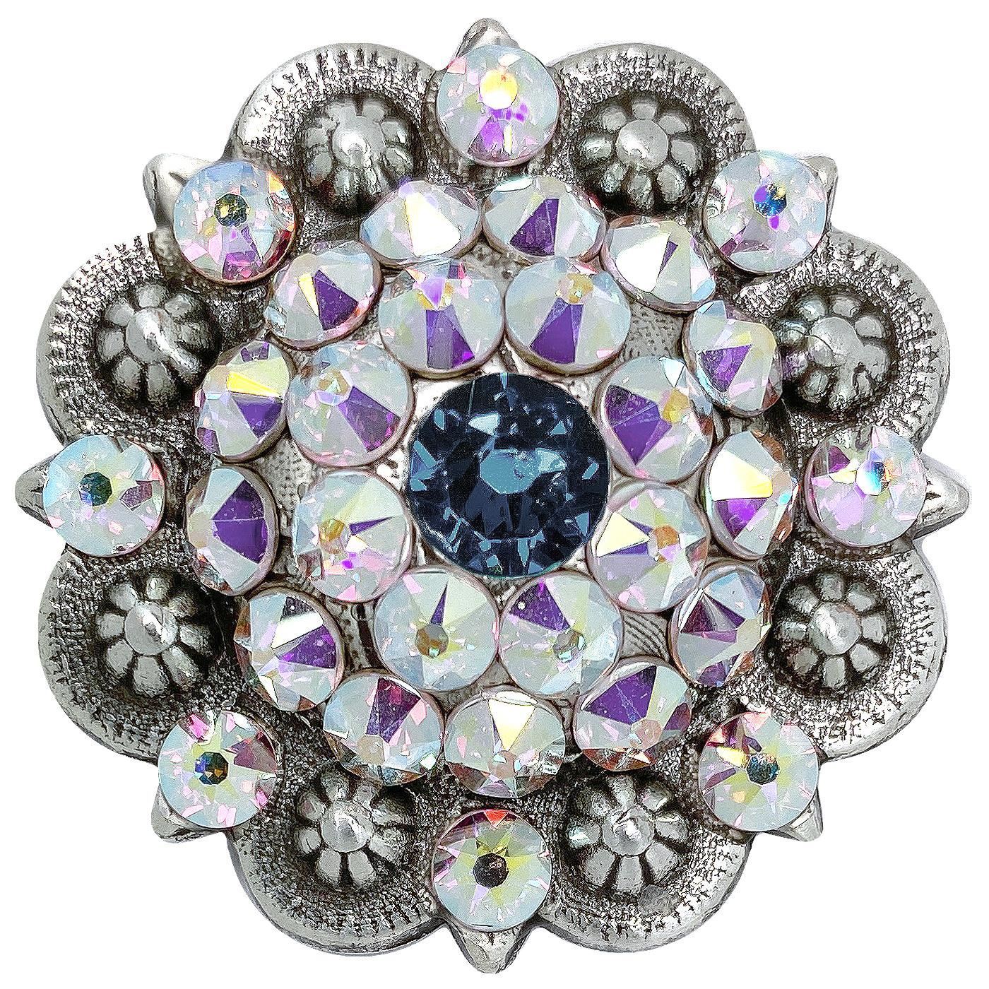 Saddle Tack Bling Rhinestone Crystal Conchos assembled in the U.S - Picture 22 of 56