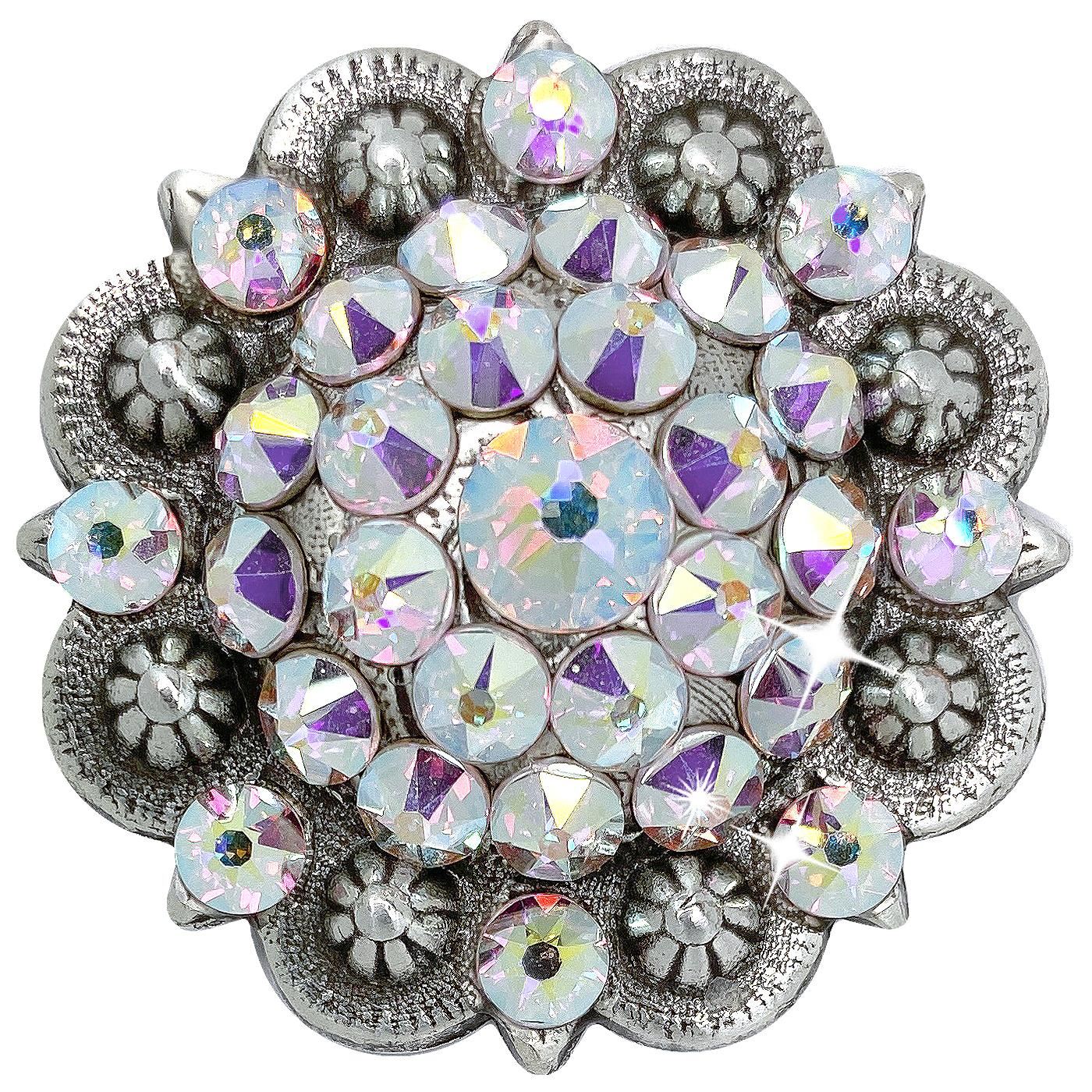 Saddle Tack Bling Rhinestone Crystal Conchos assembled in the U.S - Picture 10 of 56
