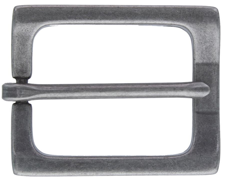 Rectangular Heel Bar Single Prong Center Bar Belt Buckle 1-1/2" (38mm) wide