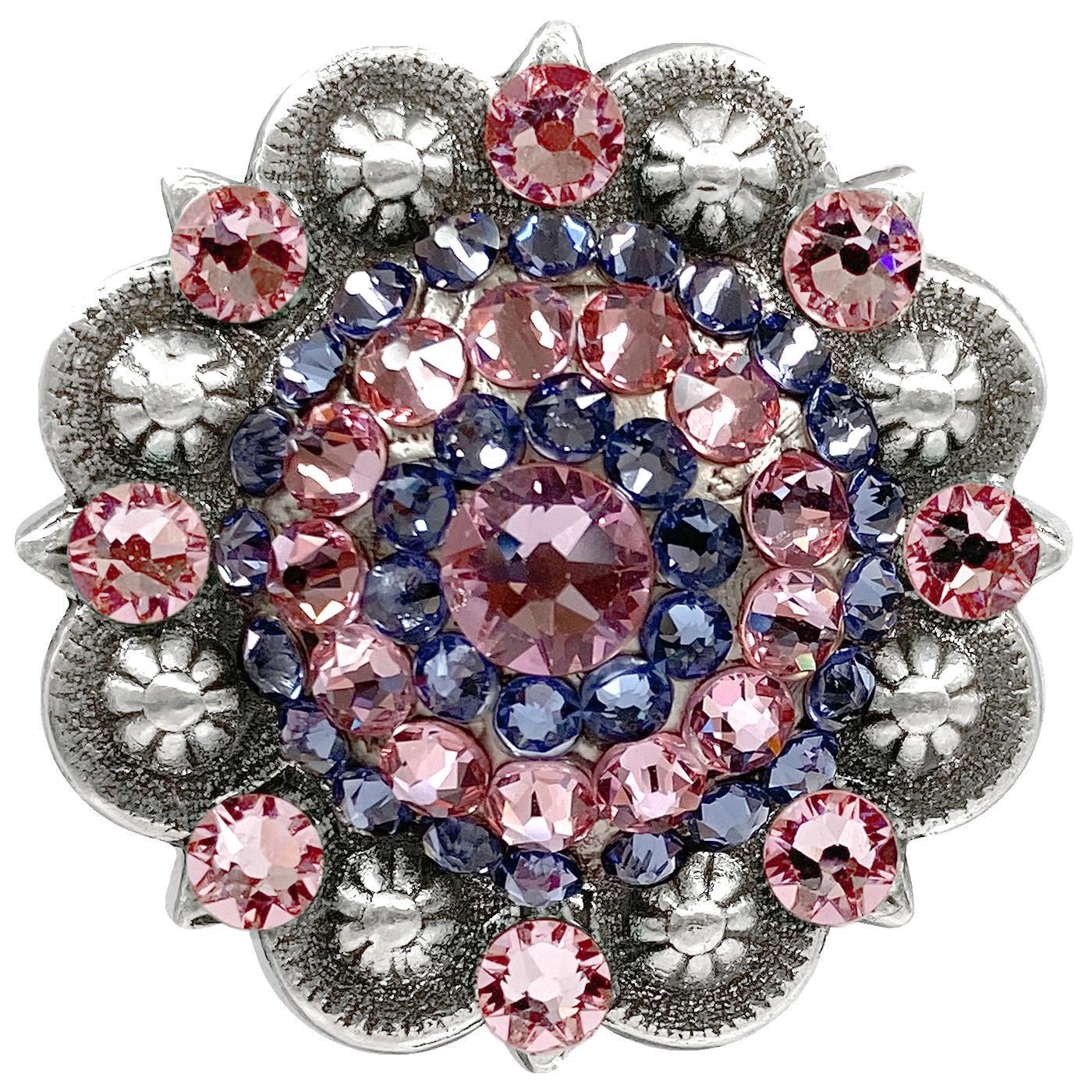 Saddle Tack Bling Rhinestone Crystal Conchos assembled in the U.S - Picture 20 of 56