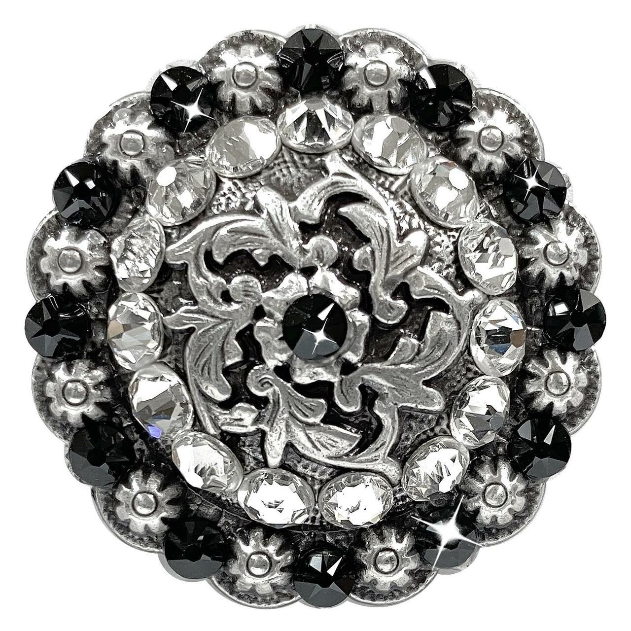 Antique Coloma Rhinestone Crystal Concho Designed and assembled in the U.S - Picture 10 of 23