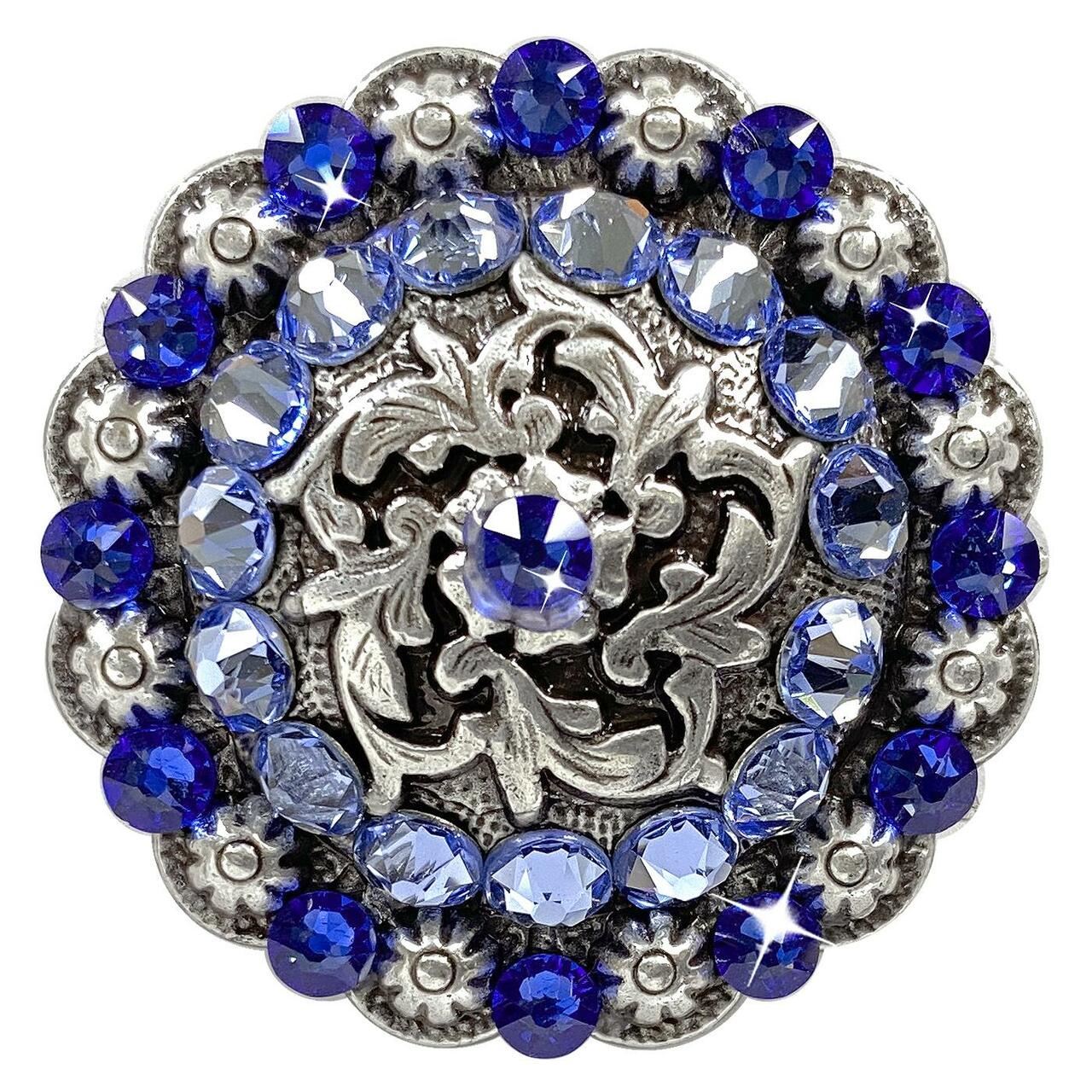 Antique Coloma Rhinestone Crystal Concho Designed and assembled in the U.S - Picture 19 of 23