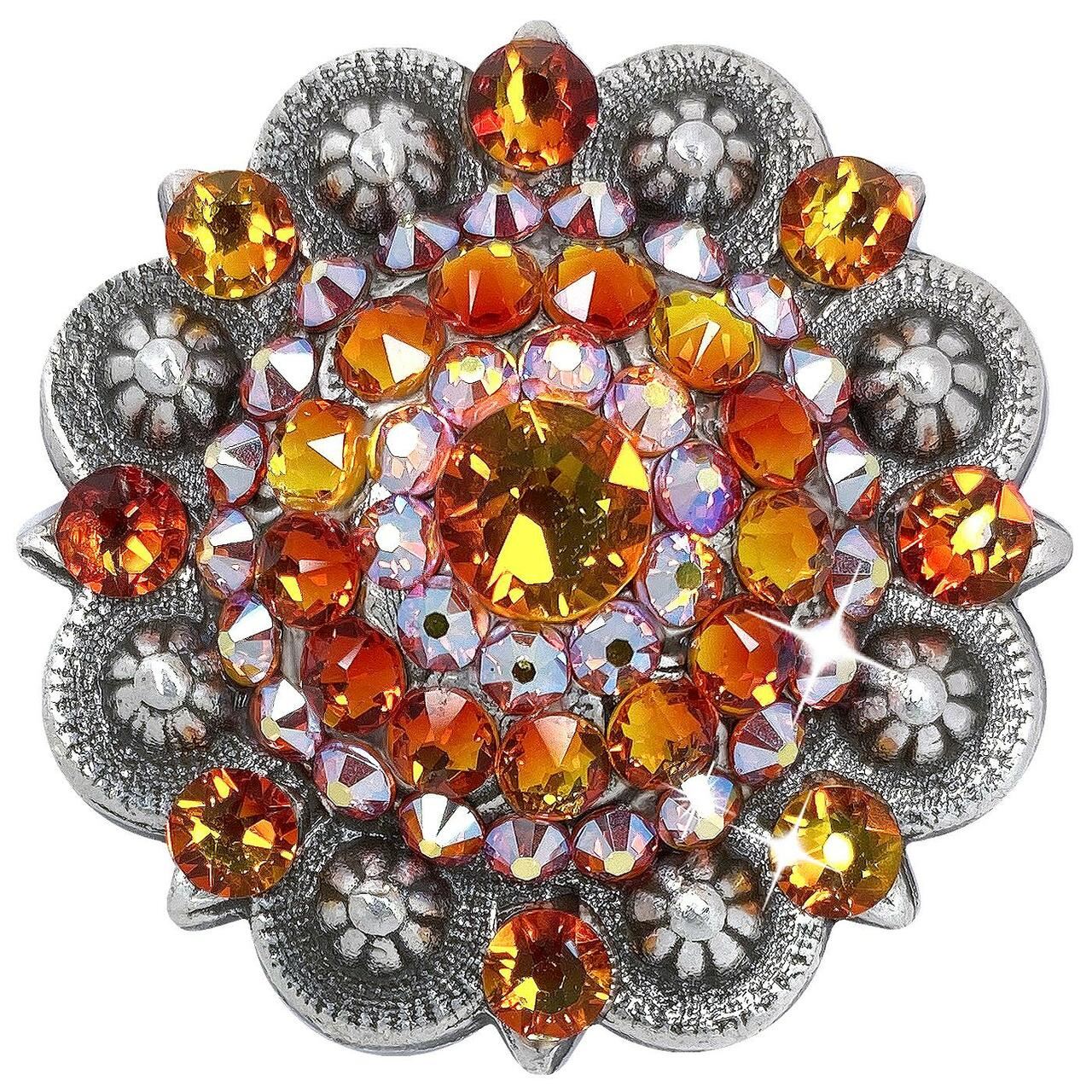 Saddle Tack Bling Rhinestone Crystal Conchos assembled in the U.S - Picture 13 of 56