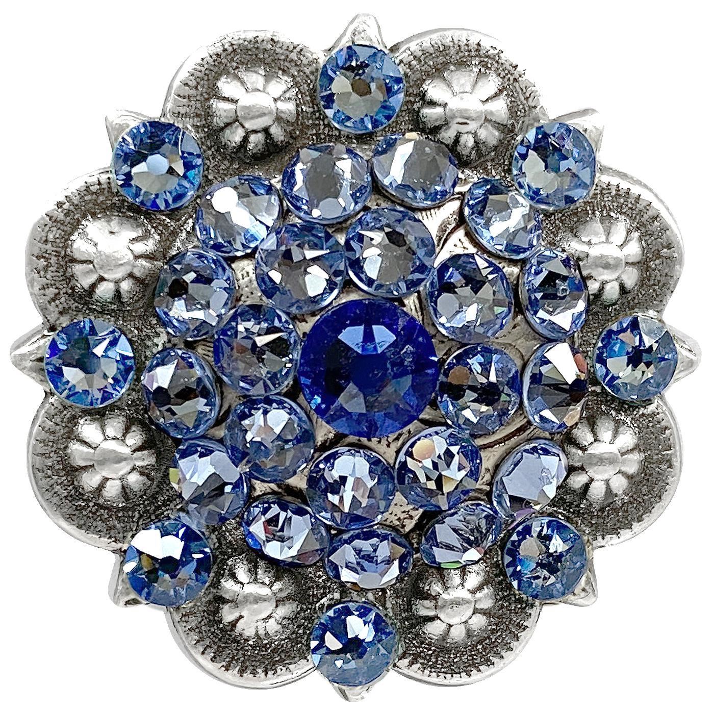 Saddle Tack Bling Rhinestone Crystal Conchos assembled in the U.S - Picture 28 of 56