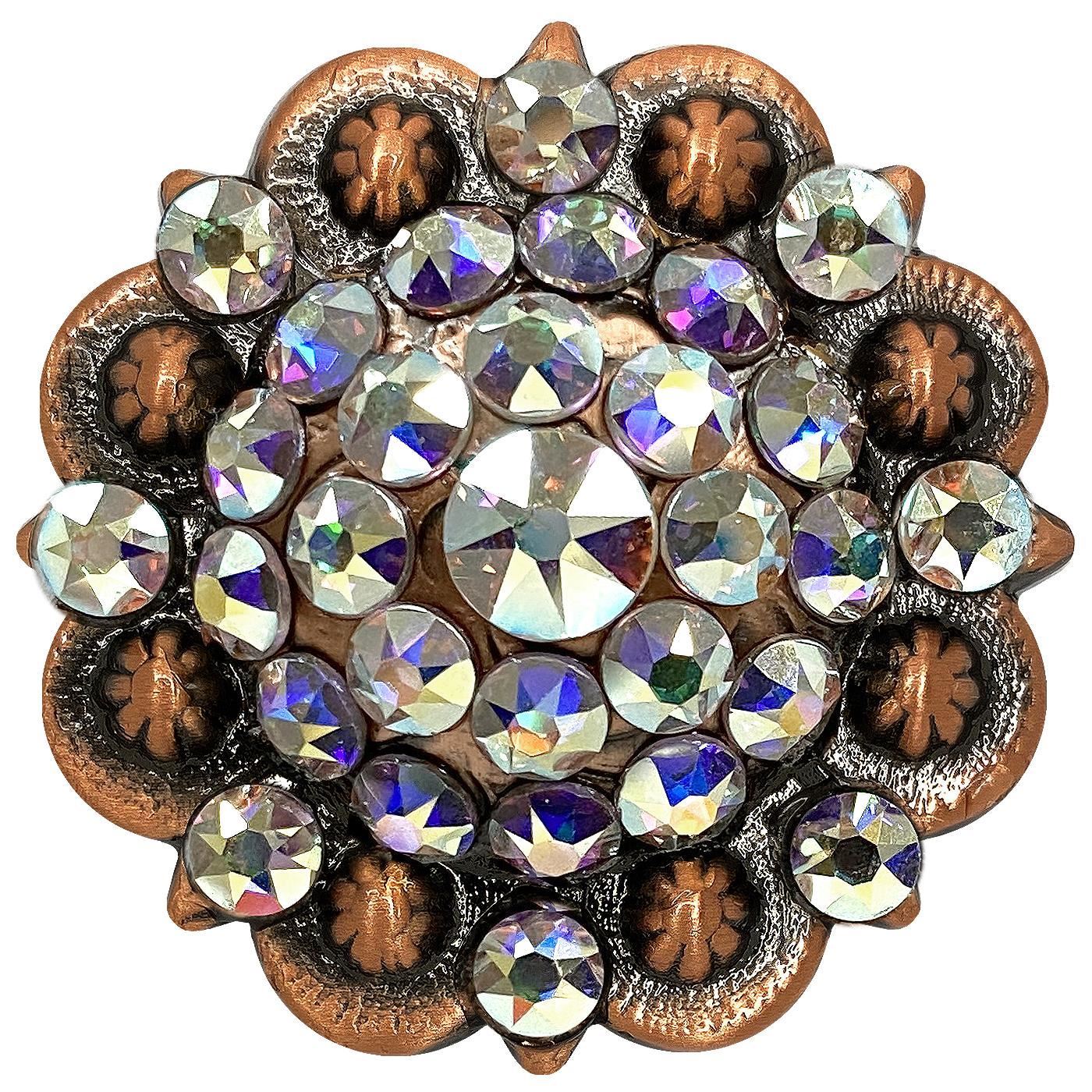 Saddle Tack Bling Rhinestone Crystal Conchos assembled in the U.S - Picture 55 of 56