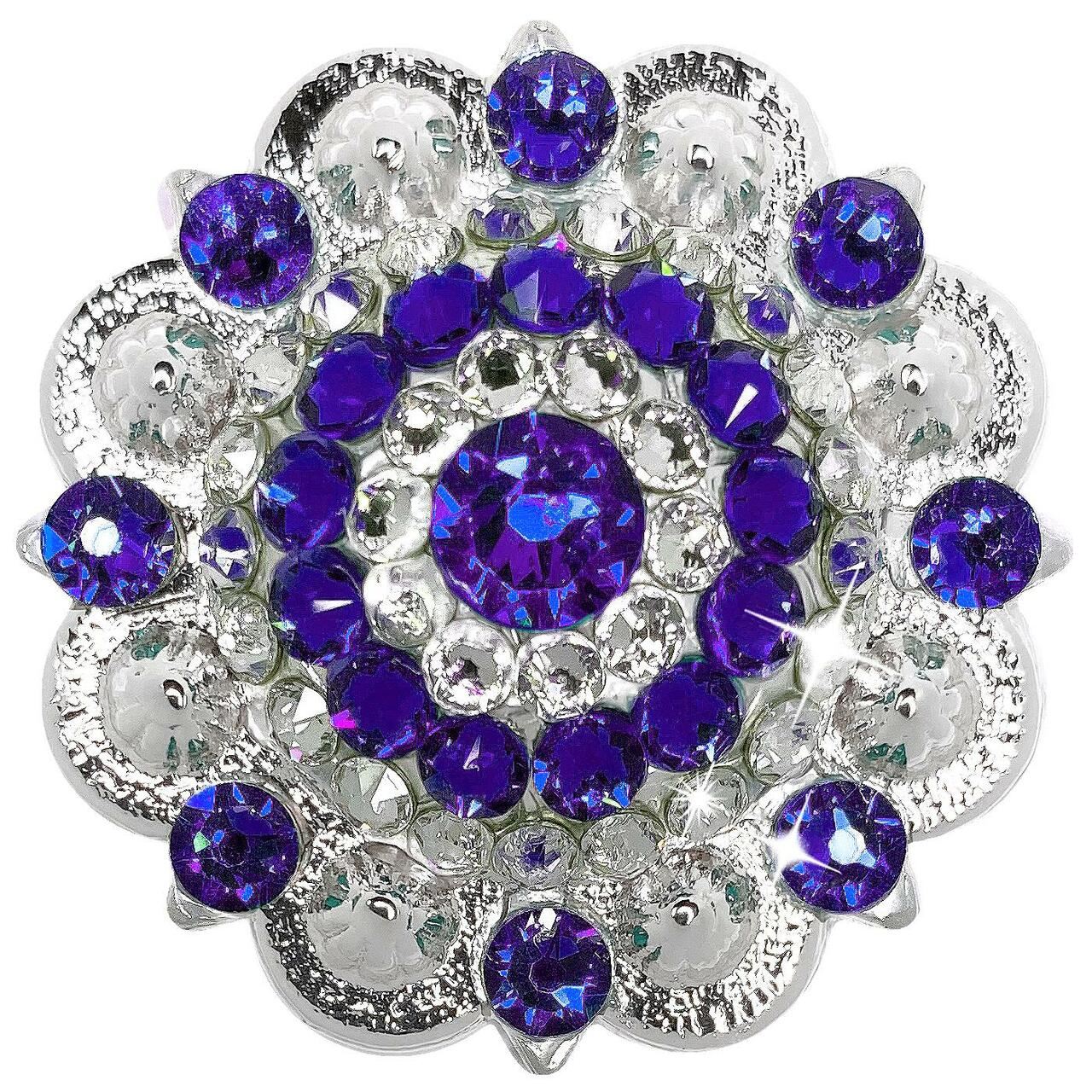 Saddle Tack Bling Rhinestone Crystal Conchos assembled in the U.S - Picture 45 of 56