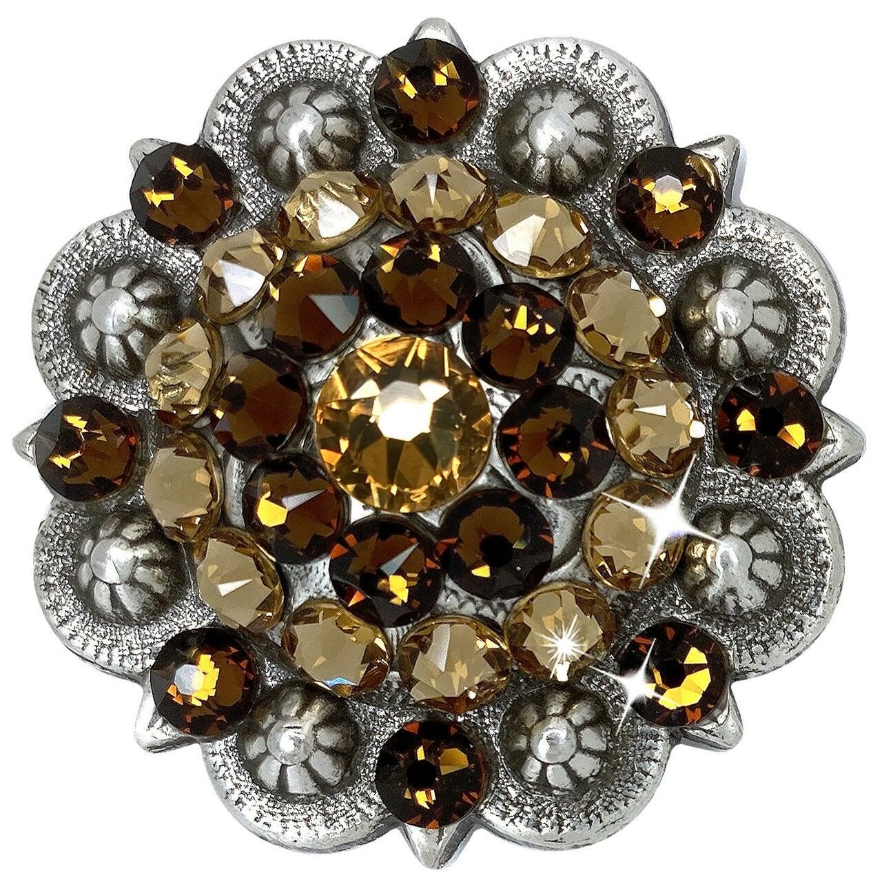Saddle Tack Bling Rhinestone Crystal Conchos assembled in the U.S - Picture 21 of 56