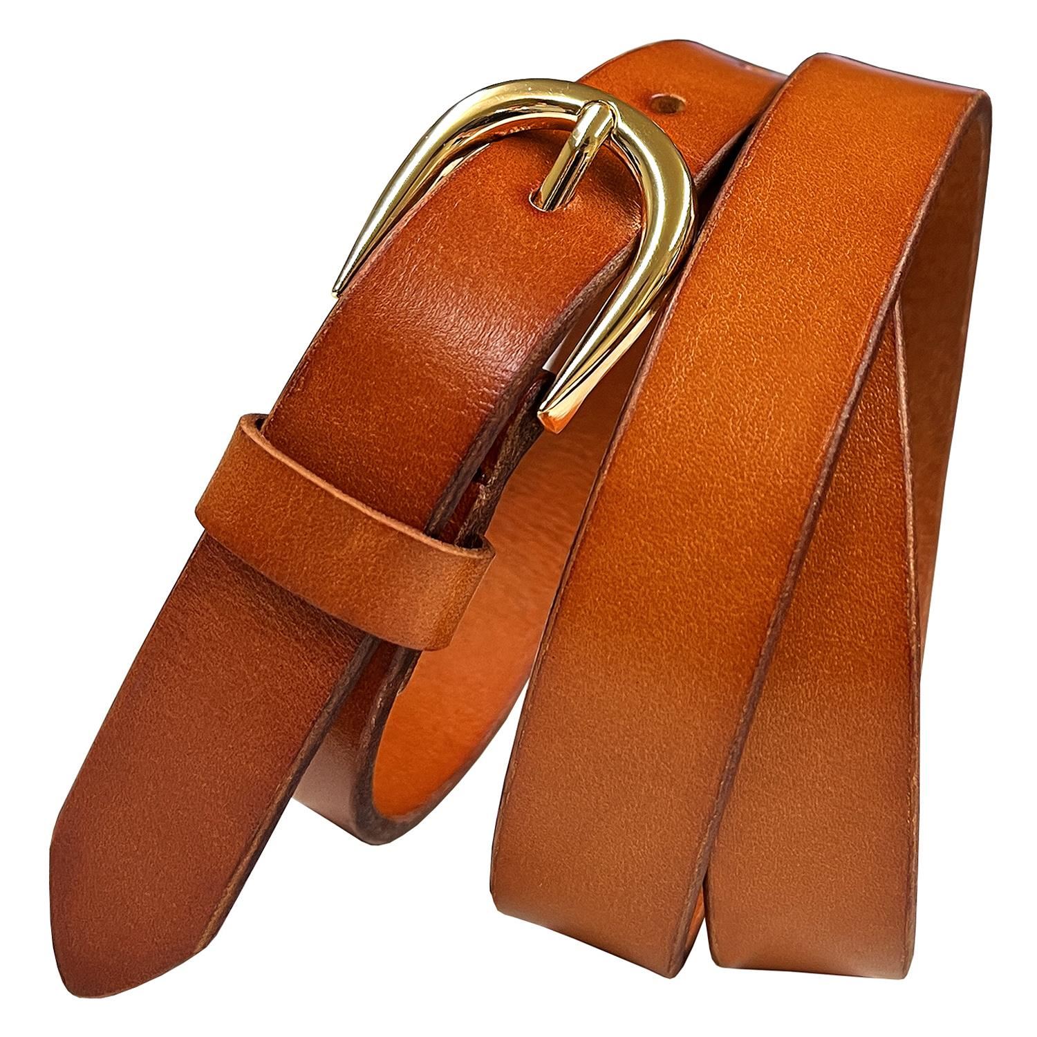 Kids Belt Girls Belt 100% One Piece Full Grain Genuine Leather Belt 1" wide - Picture 22 of 23