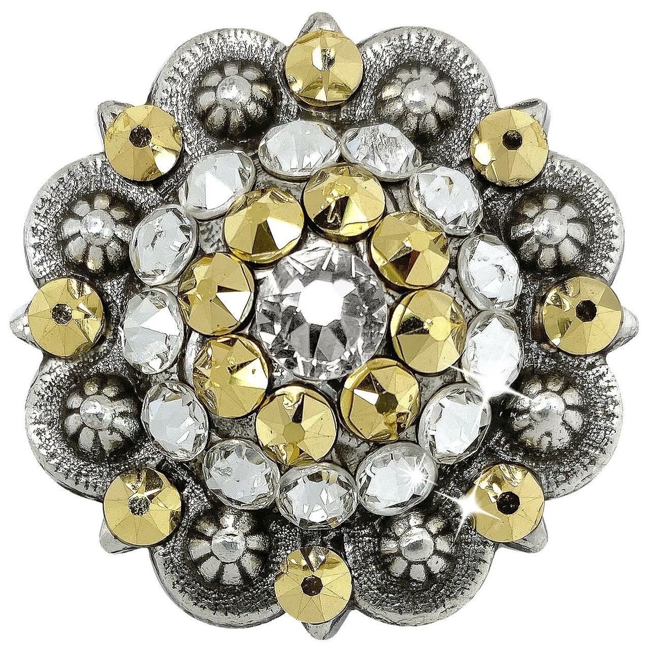 Saddle Tack Bling Rhinestone Crystal Conchos assembled in the U.S - Picture 11 of 56