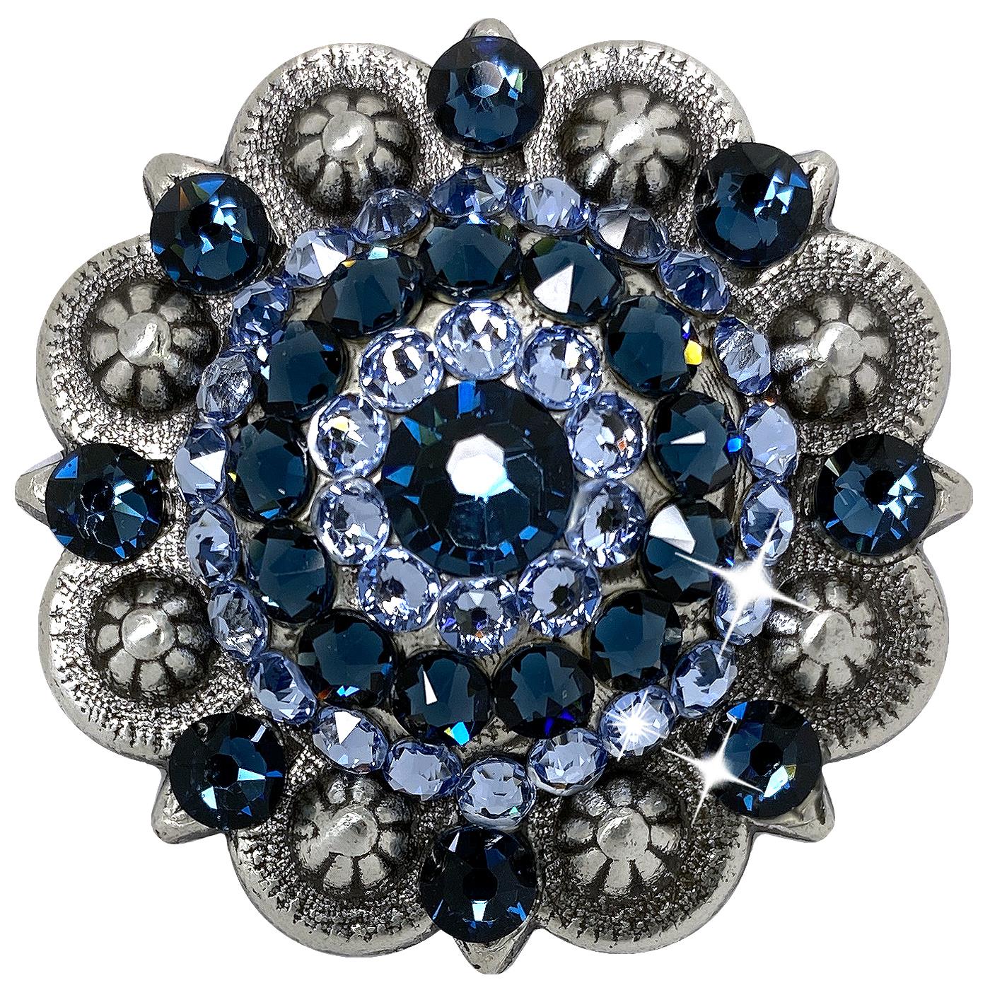 Saddle Tack Bling Rhinestone Crystal Conchos assembled in the U.S - Picture 23 of 56