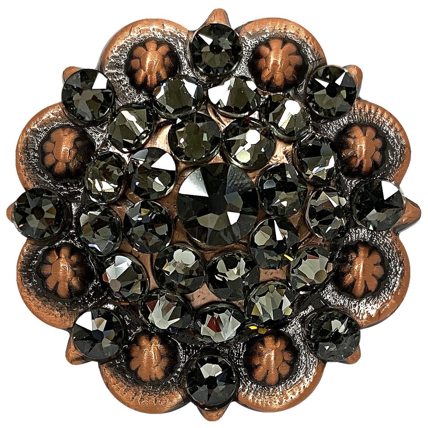 Saddle Tack Bling Rhinestone Crystal Conchos assembled in the U.S - Picture 52 of 56