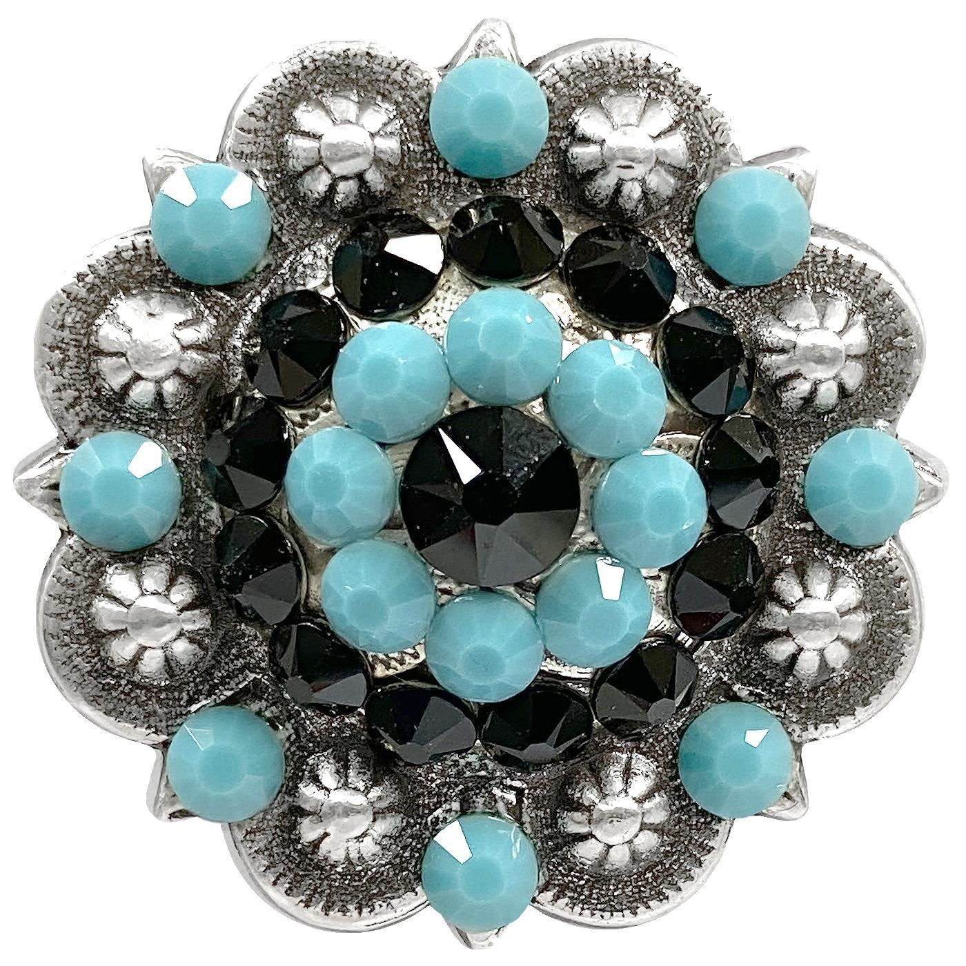 Saddle Tack Bling Rhinestone Crystal Conchos assembled in the U.S - Picture 17 of 56
