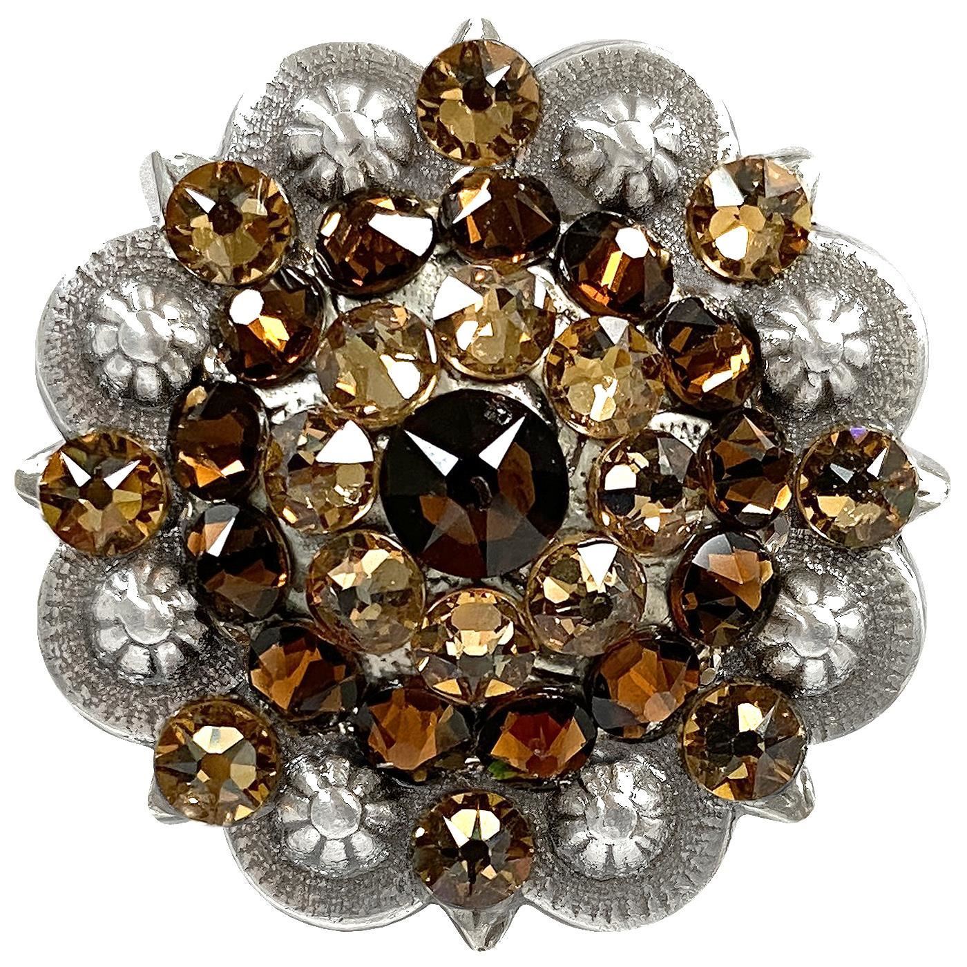Saddle Tack Bling Rhinestone Crystal Conchos assembled in the U.S - Picture 31 of 56