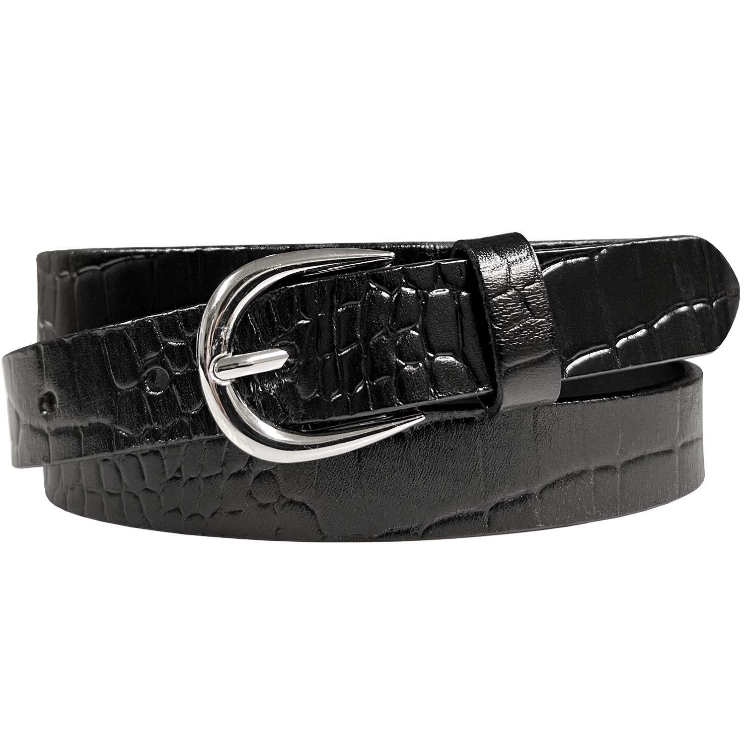Women's Dress Belts 100% One Piece Full Grain Genuine Leather Casual Belt - Picture 8 of 37