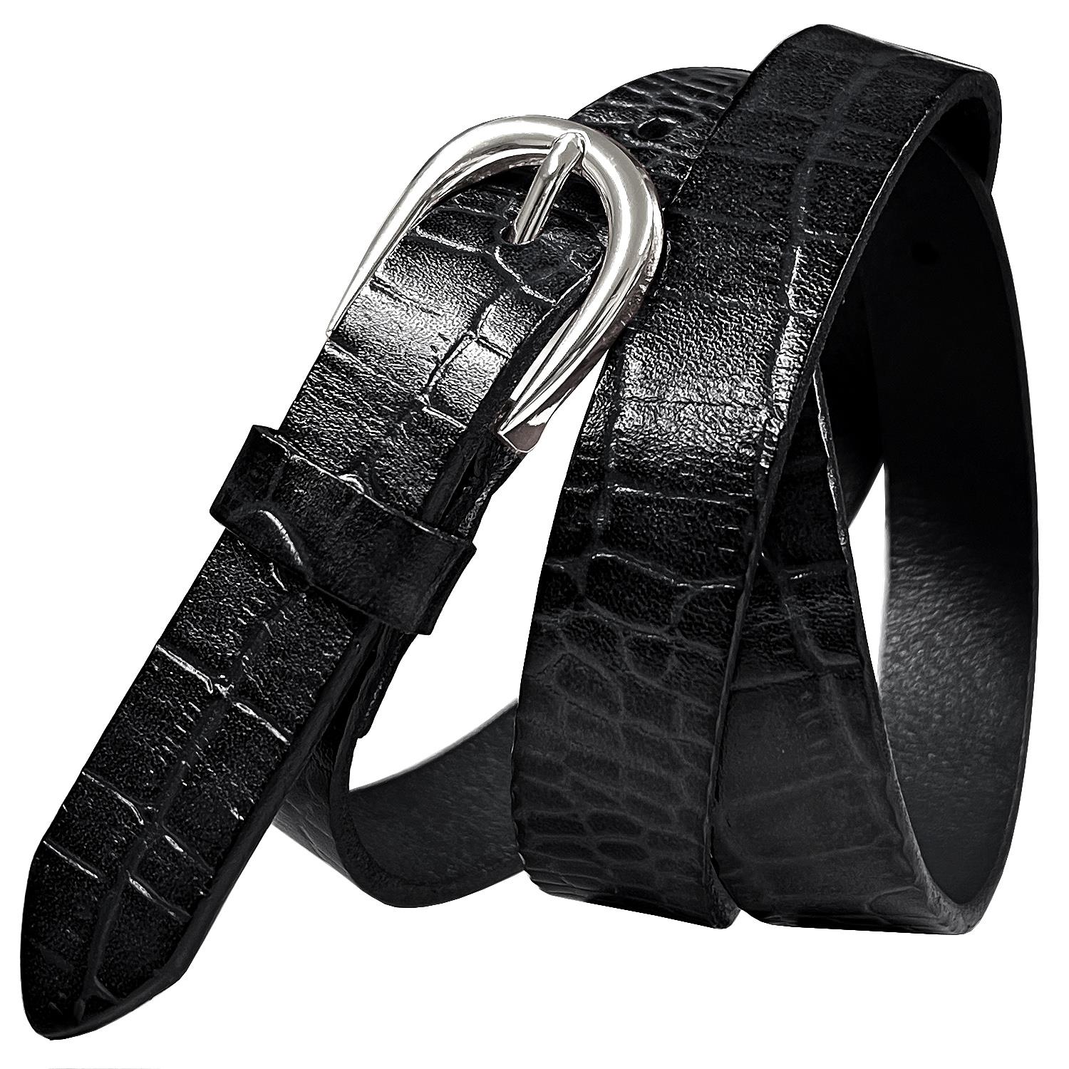 Women's Dress Belts 100% One Piece Full Grain Genuine Leather Casual Belt - Picture 9 of 37