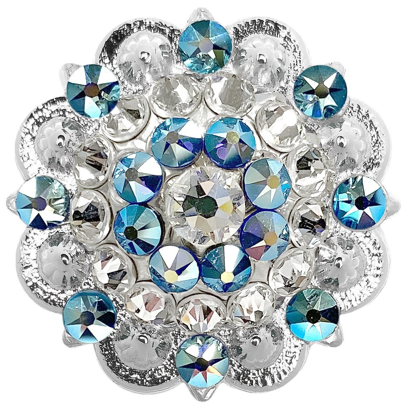Saddle Tack Bling Rhinestone Crystal Conchos assembled in the U.S - Picture 46 of 56