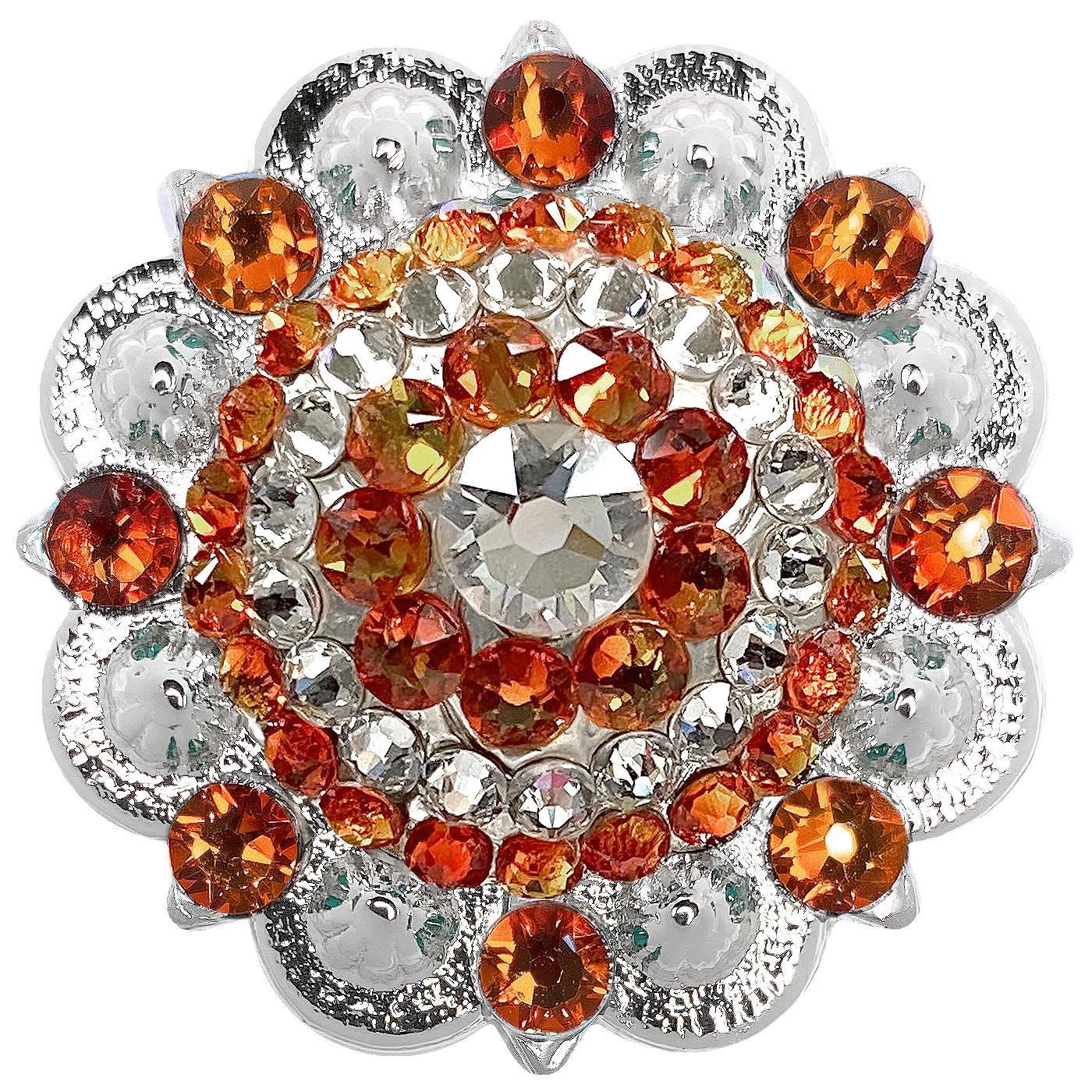 Saddle Tack Bling Rhinestone Crystal Conchos assembled in the U.S - Picture 42 of 56