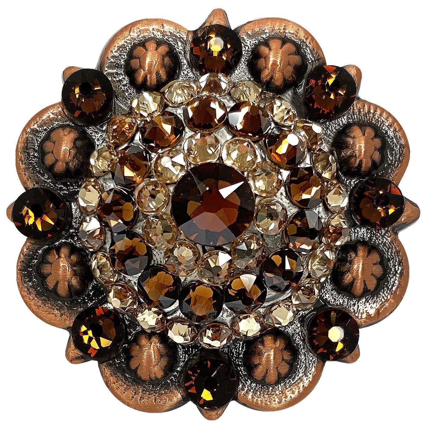 Saddle Tack Bling Rhinestone Crystal Conchos assembled in the U.S - Picture 56 of 56