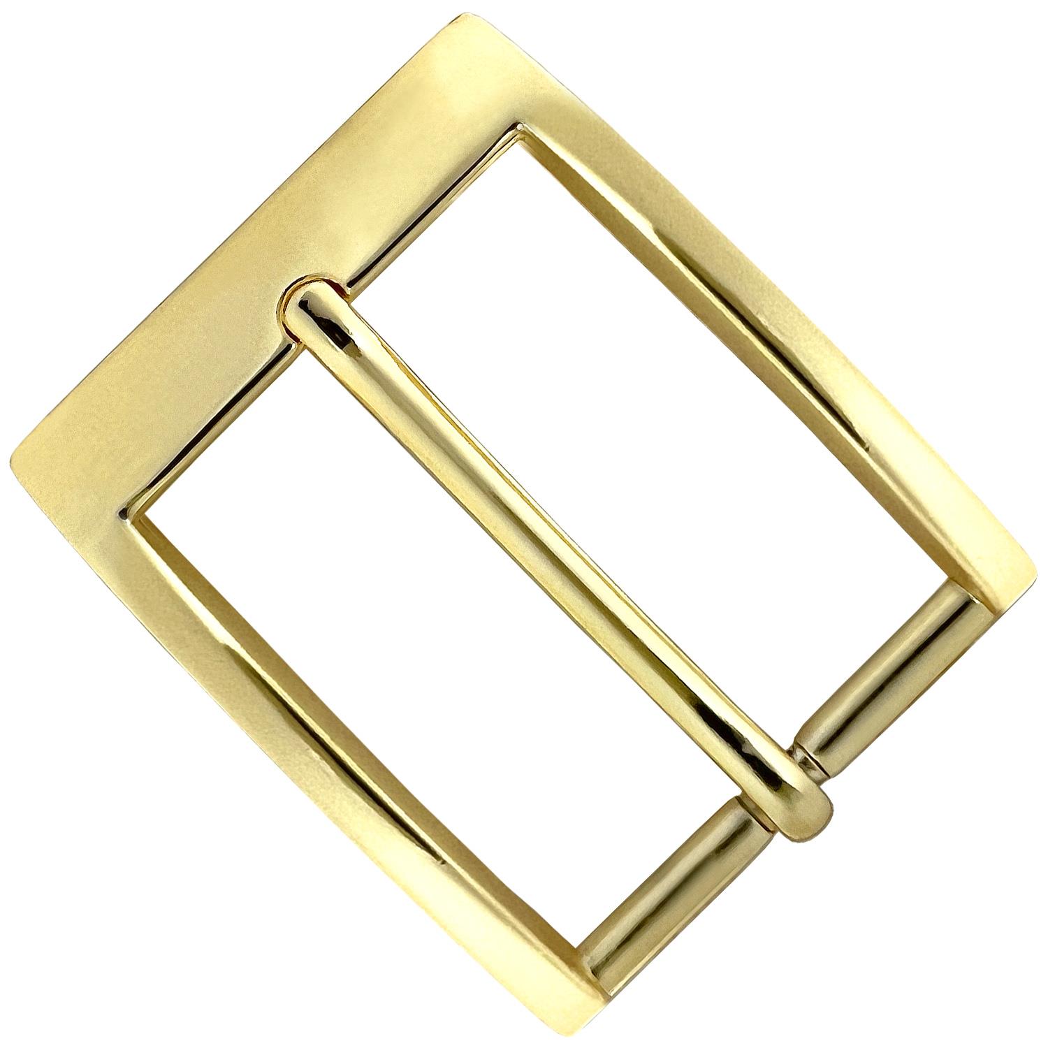 A0375 Classic Casual Dress Belt Buckle Fits 1-3/8" (35mm) Belt Strap - Picture 3 of 4