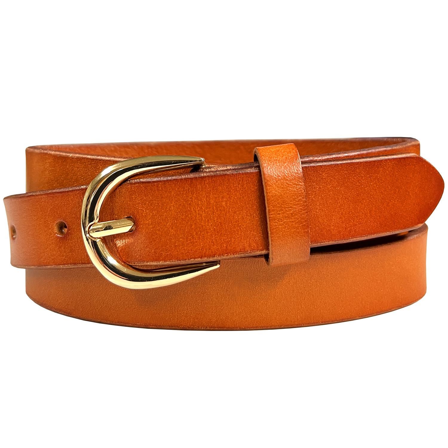 Women's Dress Belts 100% One Piece Full Grain Genuine Leather Casual Belt - Picture 34 of 37