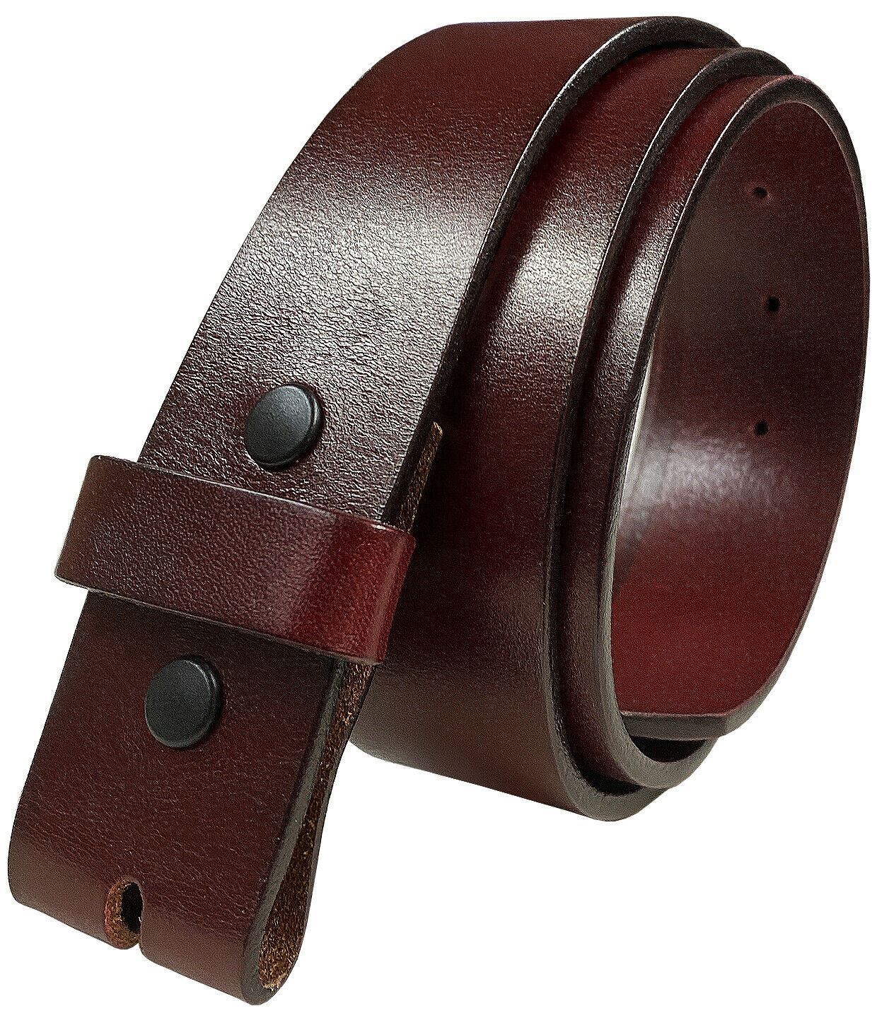 BS055 Replacement Belt Strap Genuine Full Grain Leather Belt 1-3/8"(35mm) wide - Picture 5 of 5