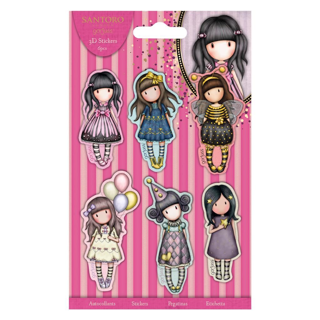 3D Kit de arte de papel Garland Santora gorjuss Chicas Craft Collection