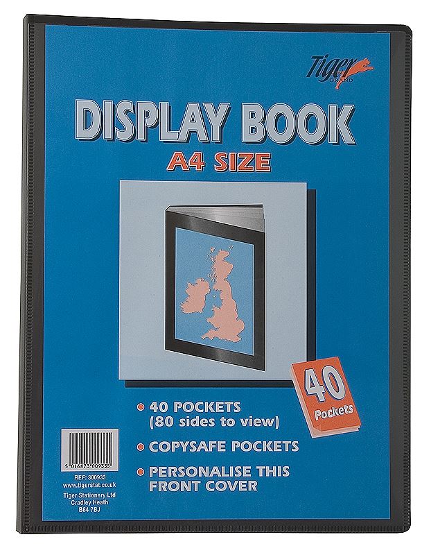 *OFFER* PREMIUM A5/A4/A3/A2 Tiger Black Display Book Presentation