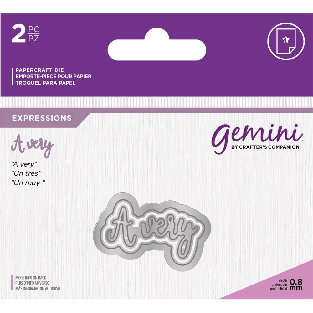 Gemini Essentials seulement Mini mots collection Craft coupe meurt-Chiffres