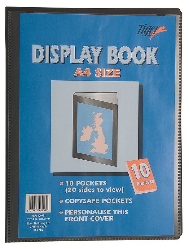 *OFFER* PREMIUM A5/A4/A3/A2 Tiger Black Display Book Presentation