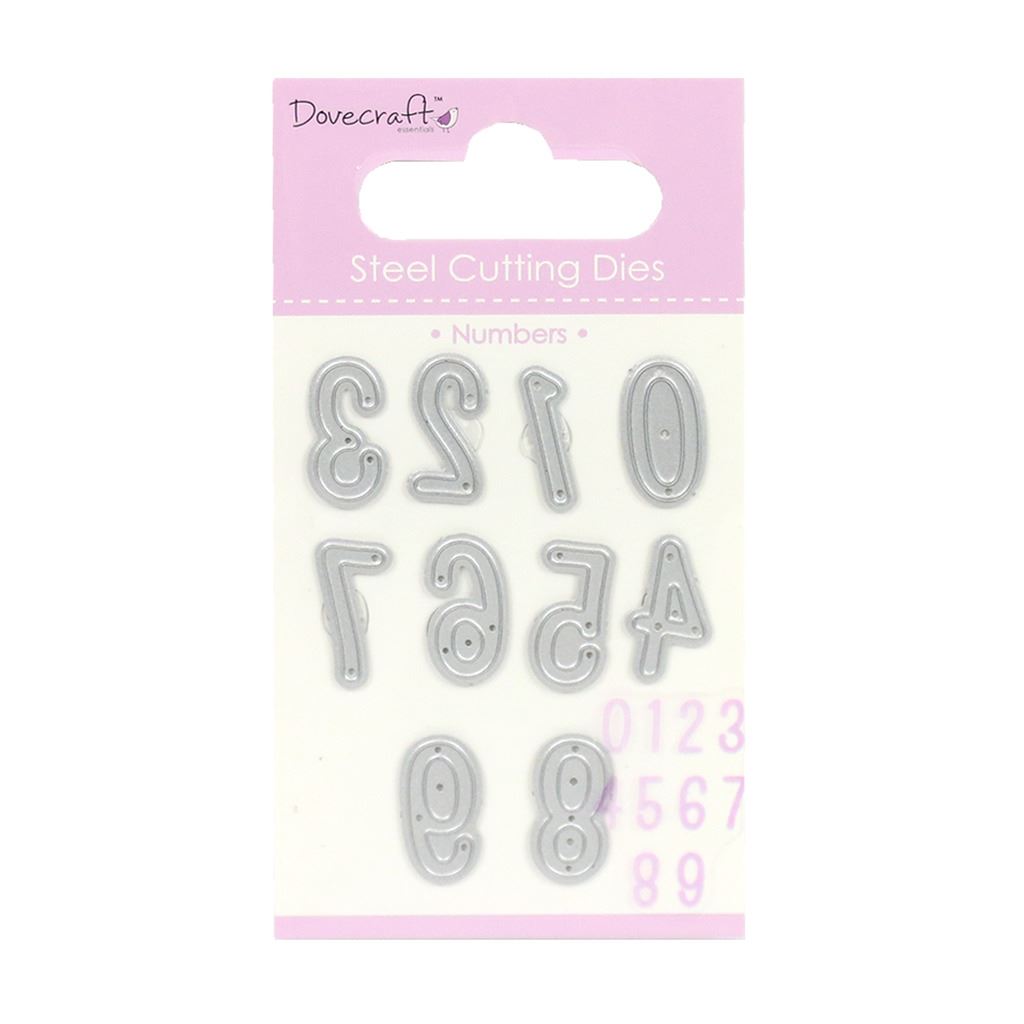 Trimcraft Dovecraft Mini Metal Paper Card Craft Die Set Best Wishes