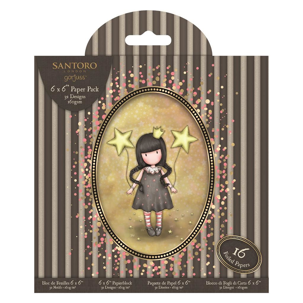 Simply Gorjuss Santoro scrapbooking papers 32 pk 12x12/" 160gsm Postal collection