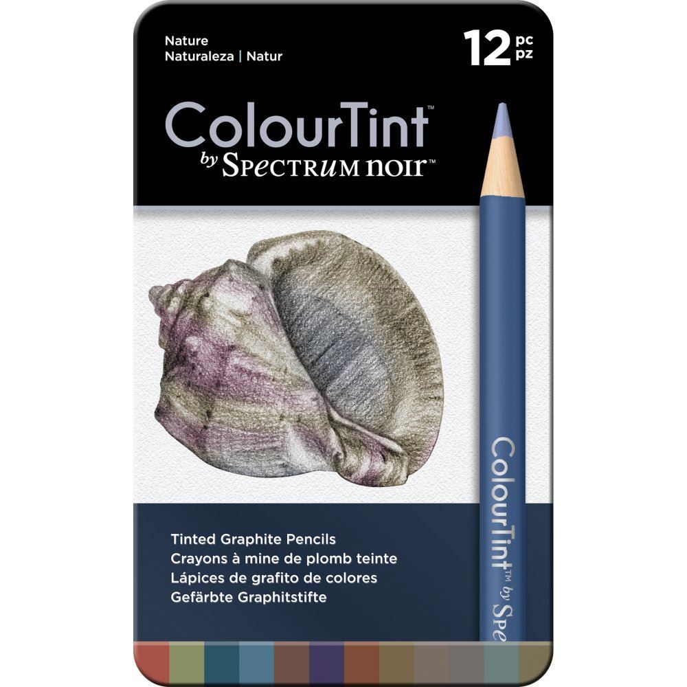 AquaBlend Arts /& Crafts Pencil Set 12pk Vivid Hues Spectrum Noir