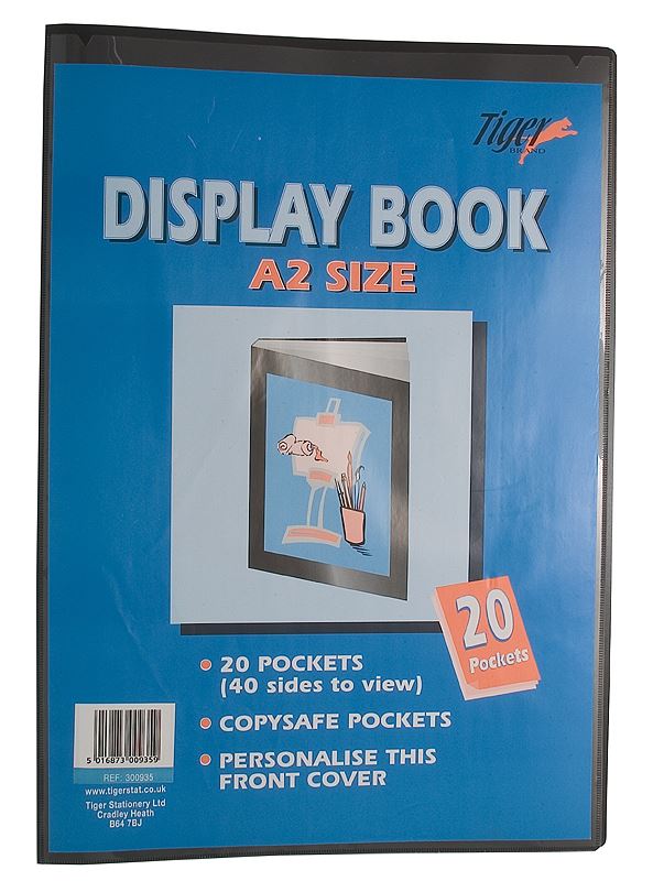 *OFFER* PREMIUM A5/A4/A3/A2 Tiger Black Display Book Presentation