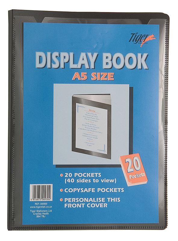 *OFFER* PREMIUM A5/A4/A3/A2 Tiger Black Display Book Presentation