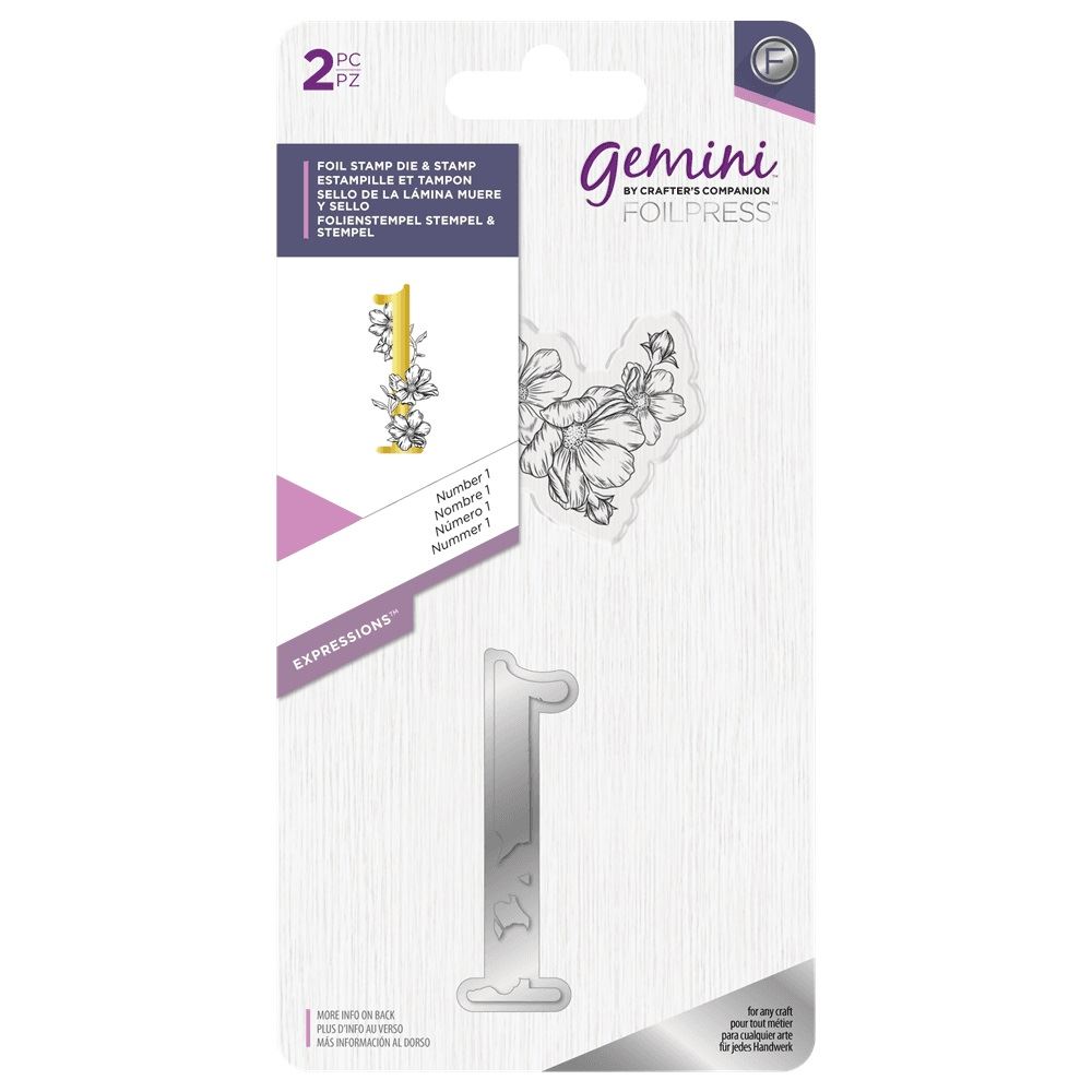 Crafter/'s Companion Gemini Hot Foil Stamp Die Expressions Letter Y