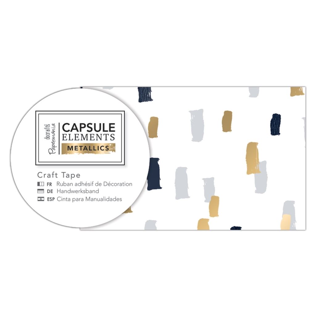 - 3m Metallics Elements Craft Tape Multi Listing! Papermania//Docraft
