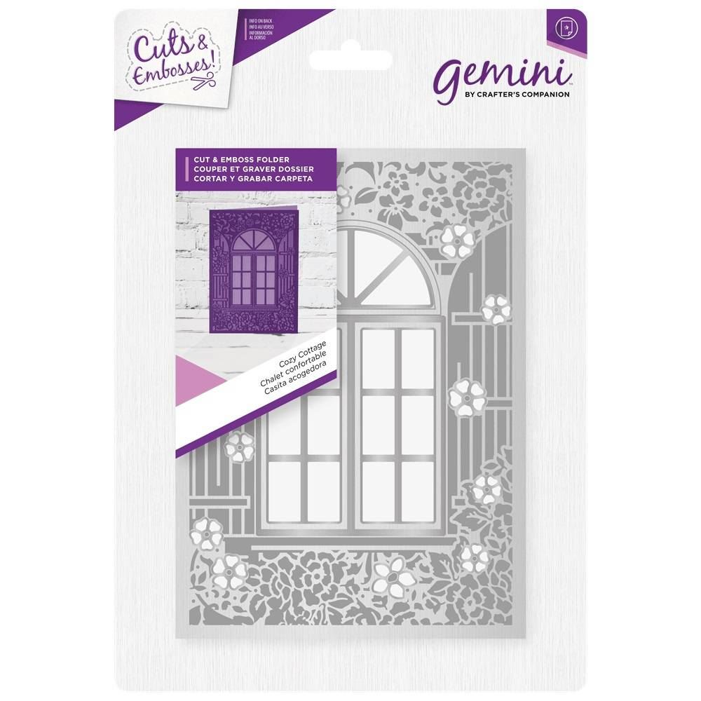 Gemini 5 x 7 CUT & EMBOSS Folders By Crafters Companion Brand New 2018