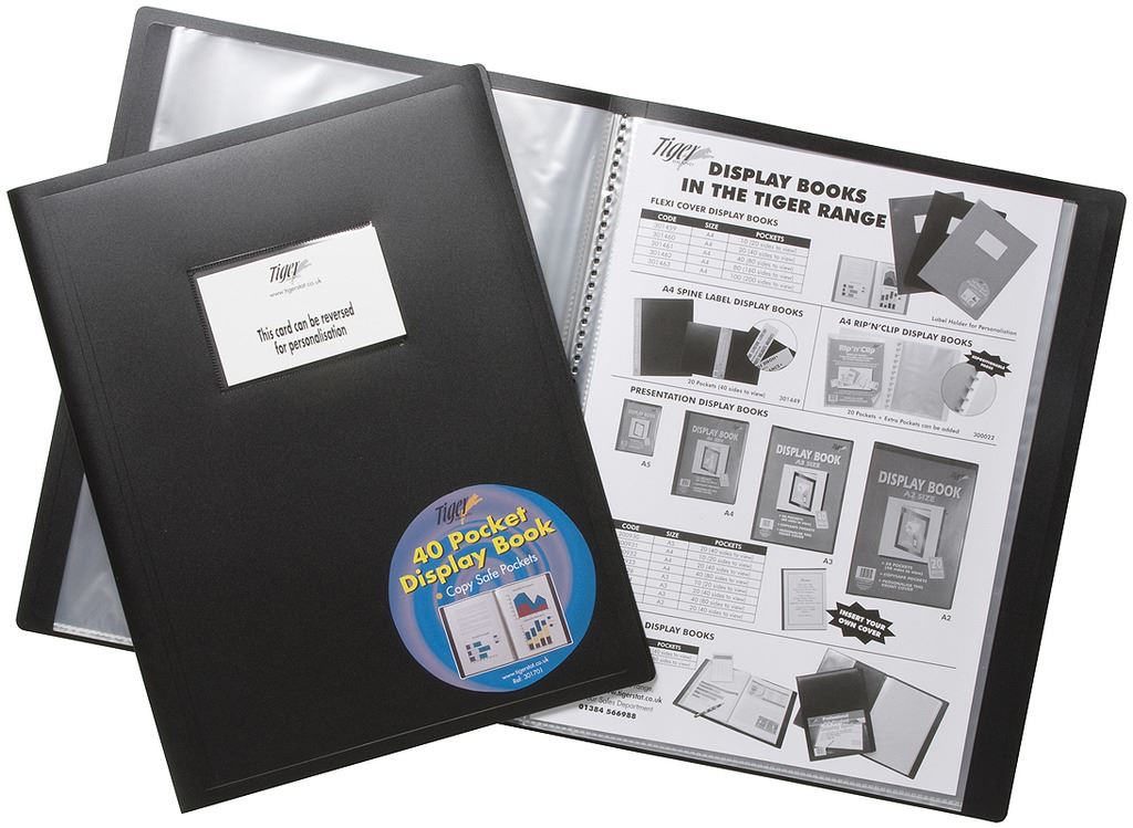 *OFFER* FLEXICOVER A5/A4/A3 Tiger Display Book Presentation Folder