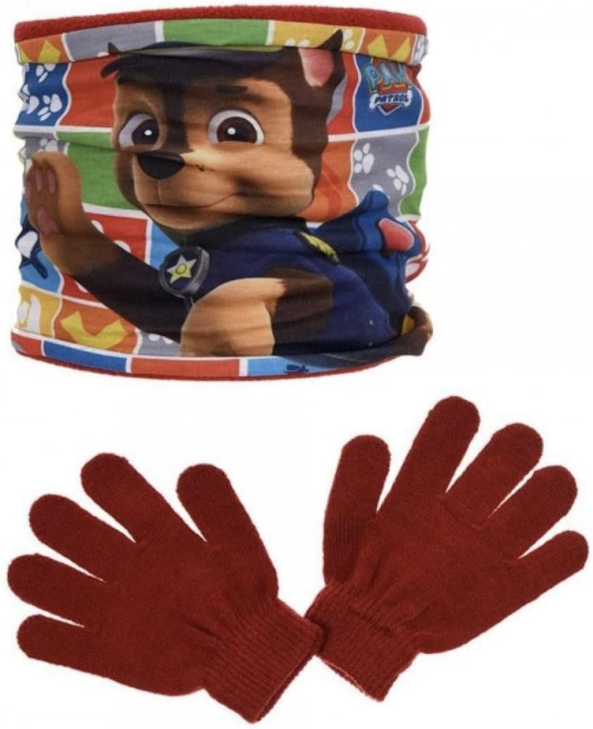 Boys Paw Patrol Gloves and Snood 2 piece set RH4211 - Picture 3 of 3